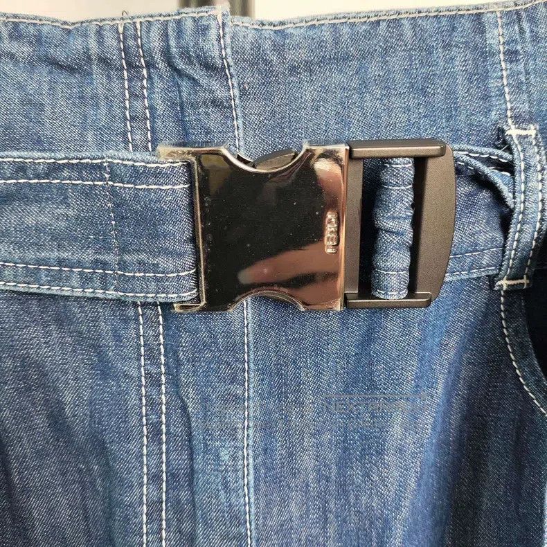 Other Fendi Denim Blue Shaping Pants Size 25" / US 0 / IT 36 - 3 Thumbnail