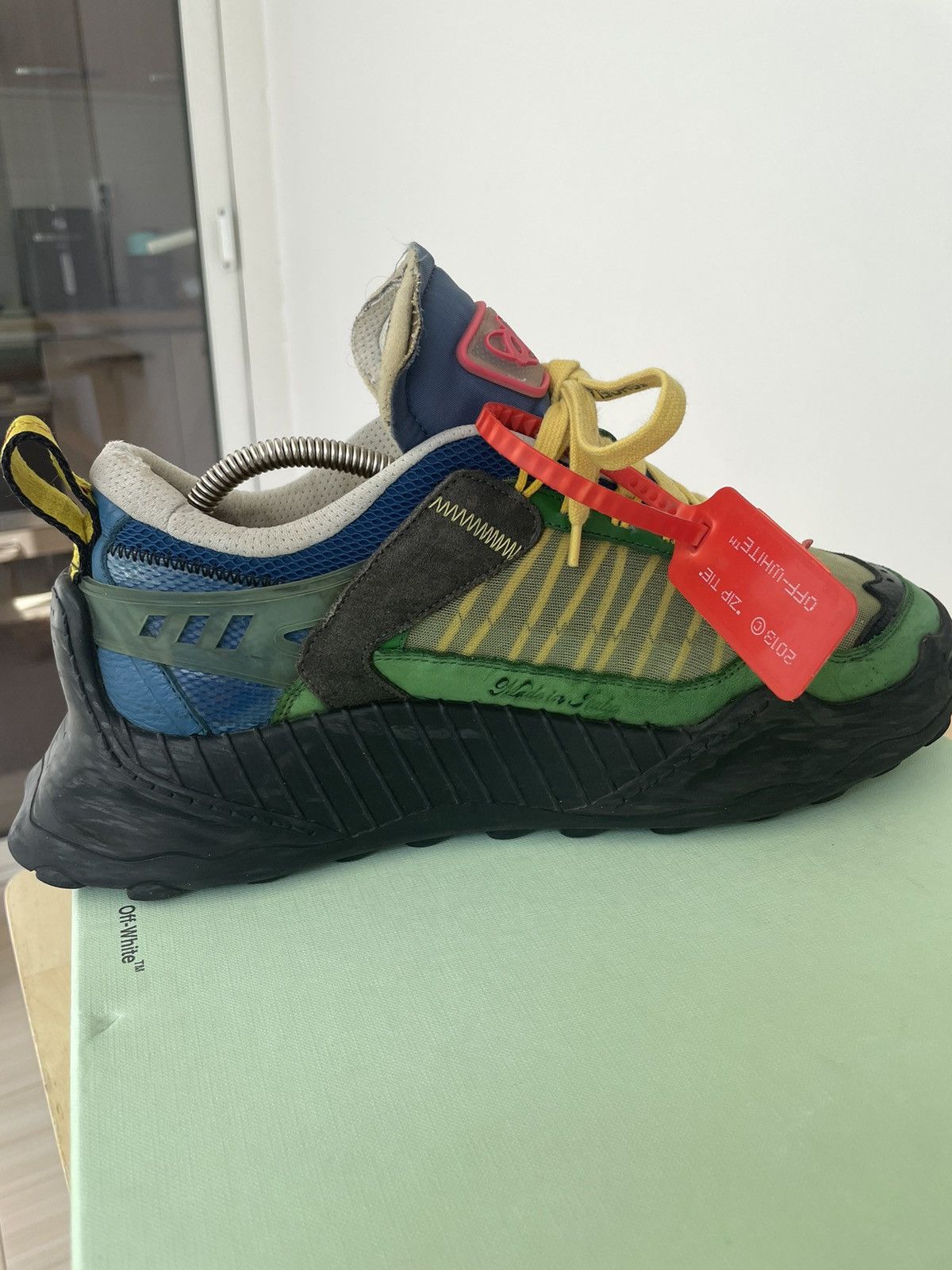 Off-White Off-White ODSY 1000 FW19 Size US 9 / EU 42 - 6 Thumbnail
