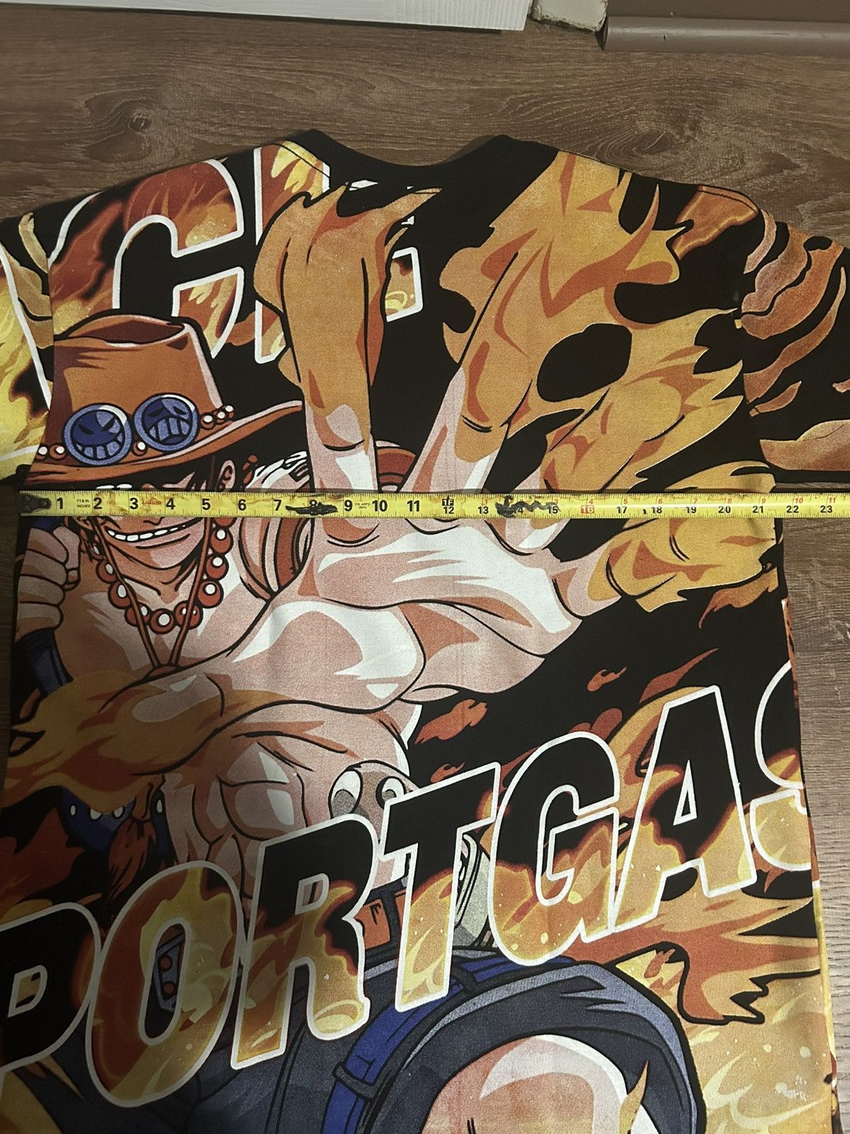 Other Luffy and Ace One piece flame AOP shirt Size US XL / EU 56 / 4 - 5 Thumbnail