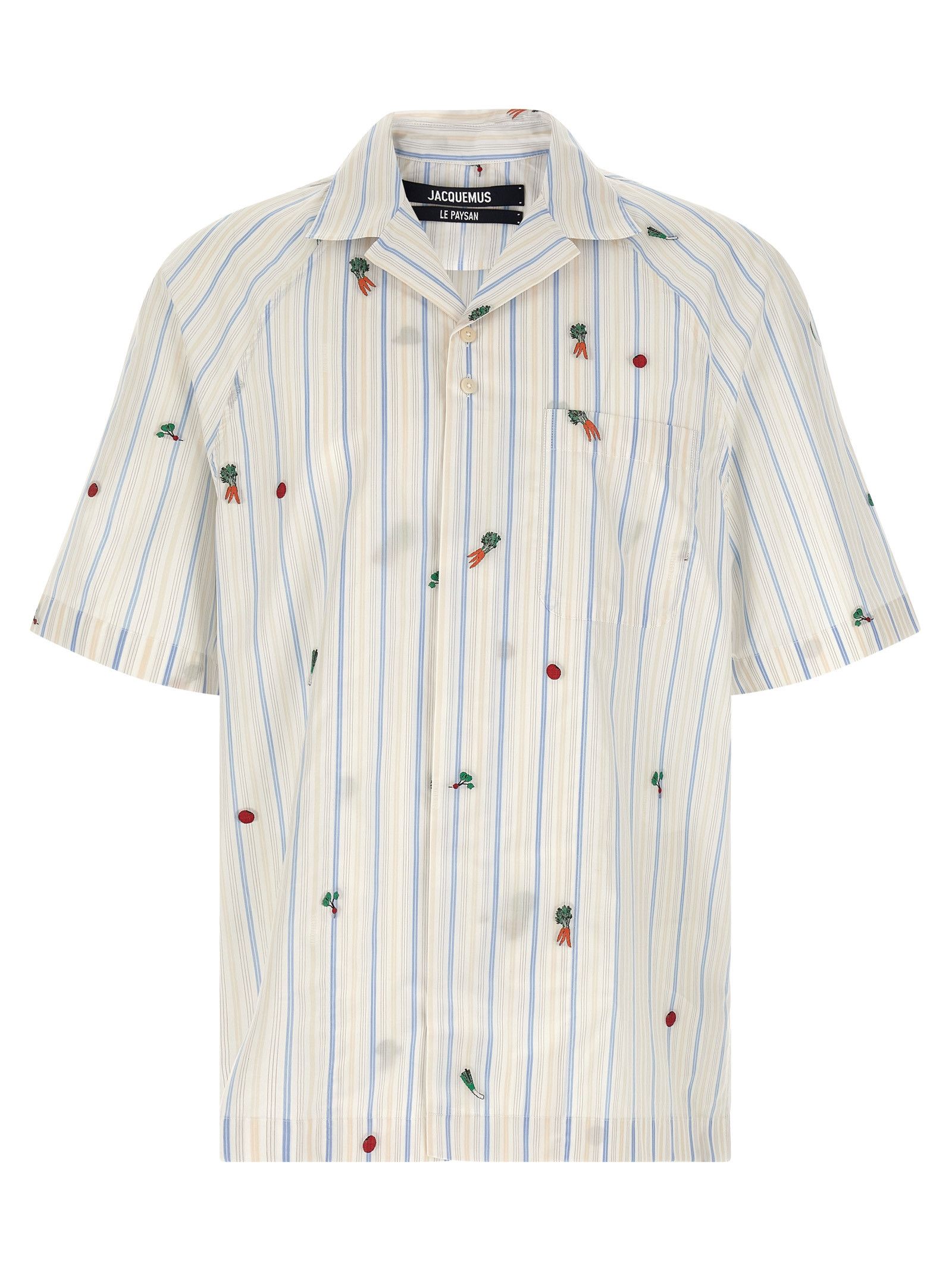 Jacquemus 'La Chemise Romarin' Shirt Size US S / EU 44-46 / 1 - 1 Thumbnail