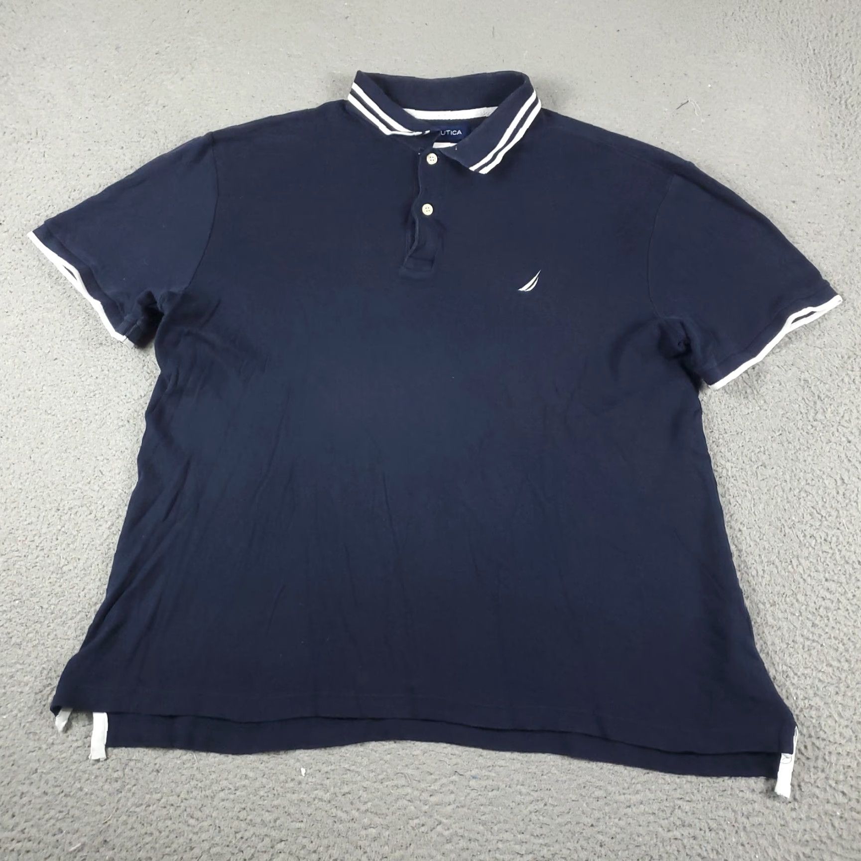 Nautica Nautica Polo Shirt Mens Large Blue Casual Short Sleeve Adult Size US L / EU 52-54 / 3 - 2 Thumbnail