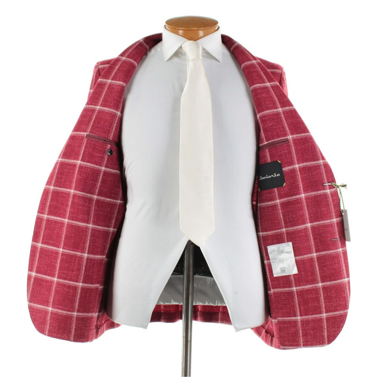 SARTORIO Sartorio Sport Coat Size 42 Regular US in Red Size 42R - 6 Thumbnail
