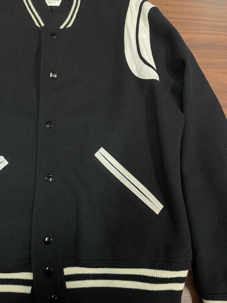 Saint Laurent Paris Saint Laurent Paris Black and white patchwork leather Teddy Size US M / EU 48-50 / 2 - 5 Thumbnail