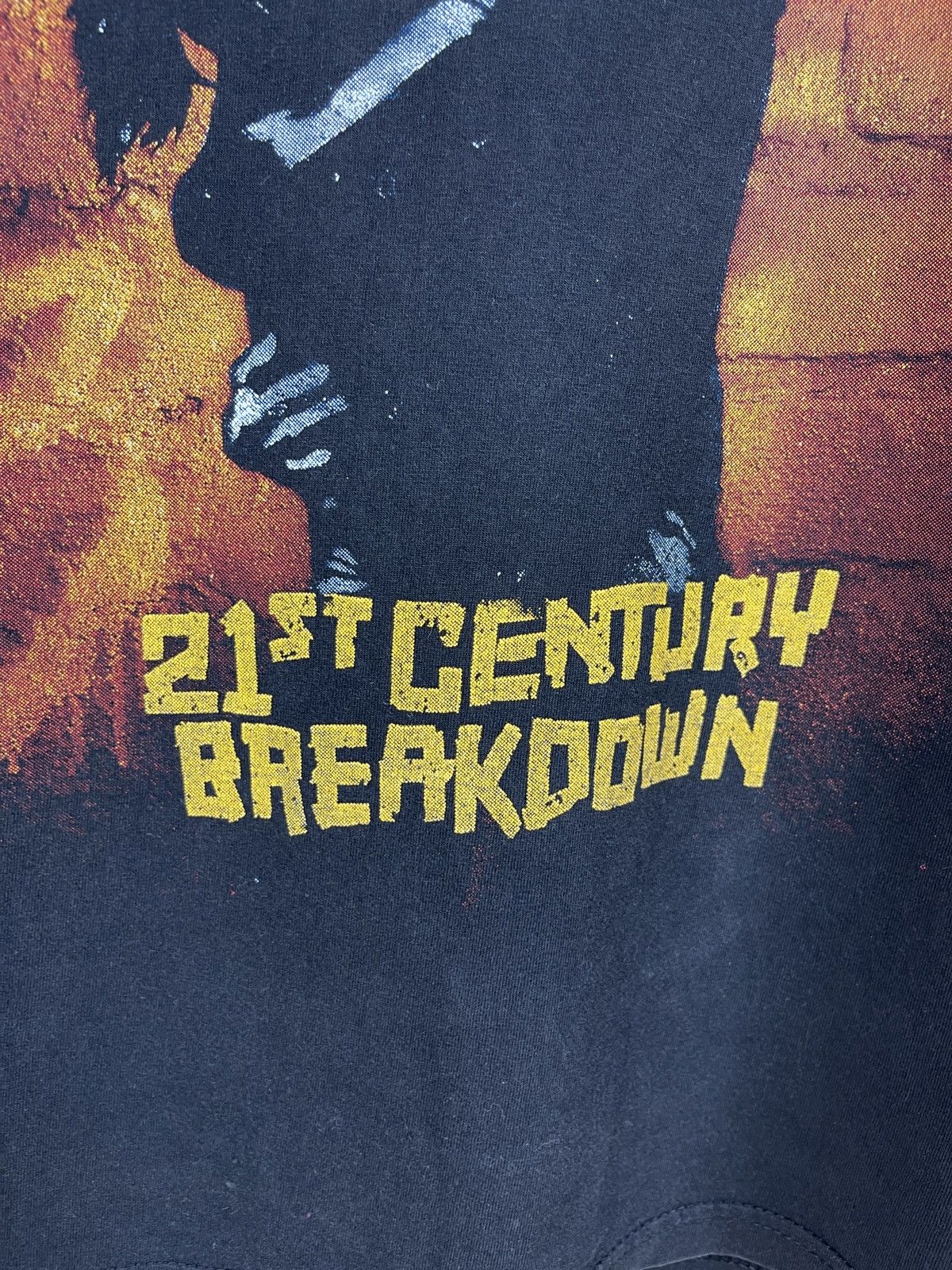 Band Tees OZ Rock vintage y2k Green Day 21st Century Breakdown tee Size US L / EU 52-54 / 3 - 5 Thumbnail