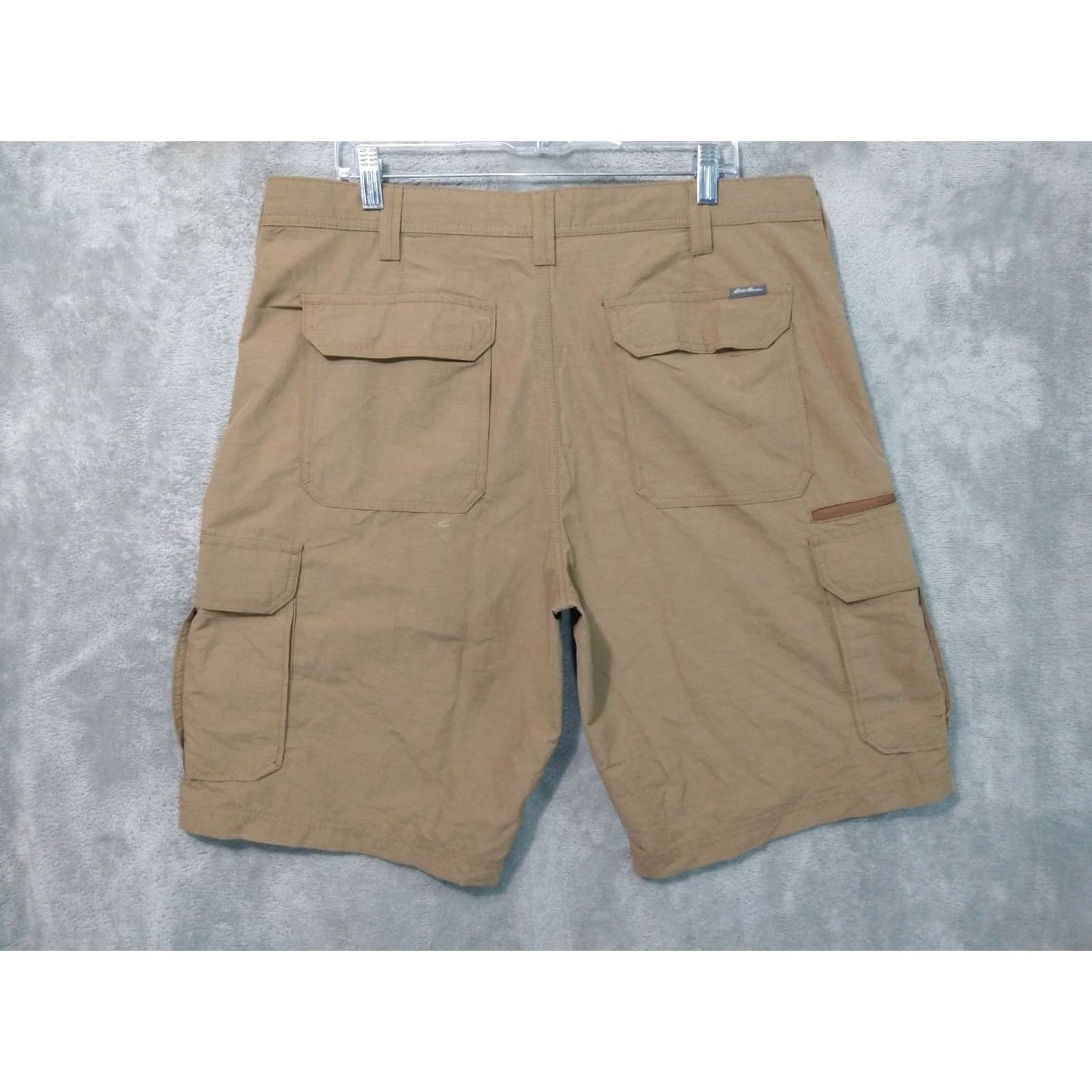 Eddie Bauer Eddie Bauer Shorts Mens 38 Beige Travex Cargo High Rise Hiking Outdoor Nylon Cargo Pocket Size US 38 / EU 54 - 2 Thumbnail