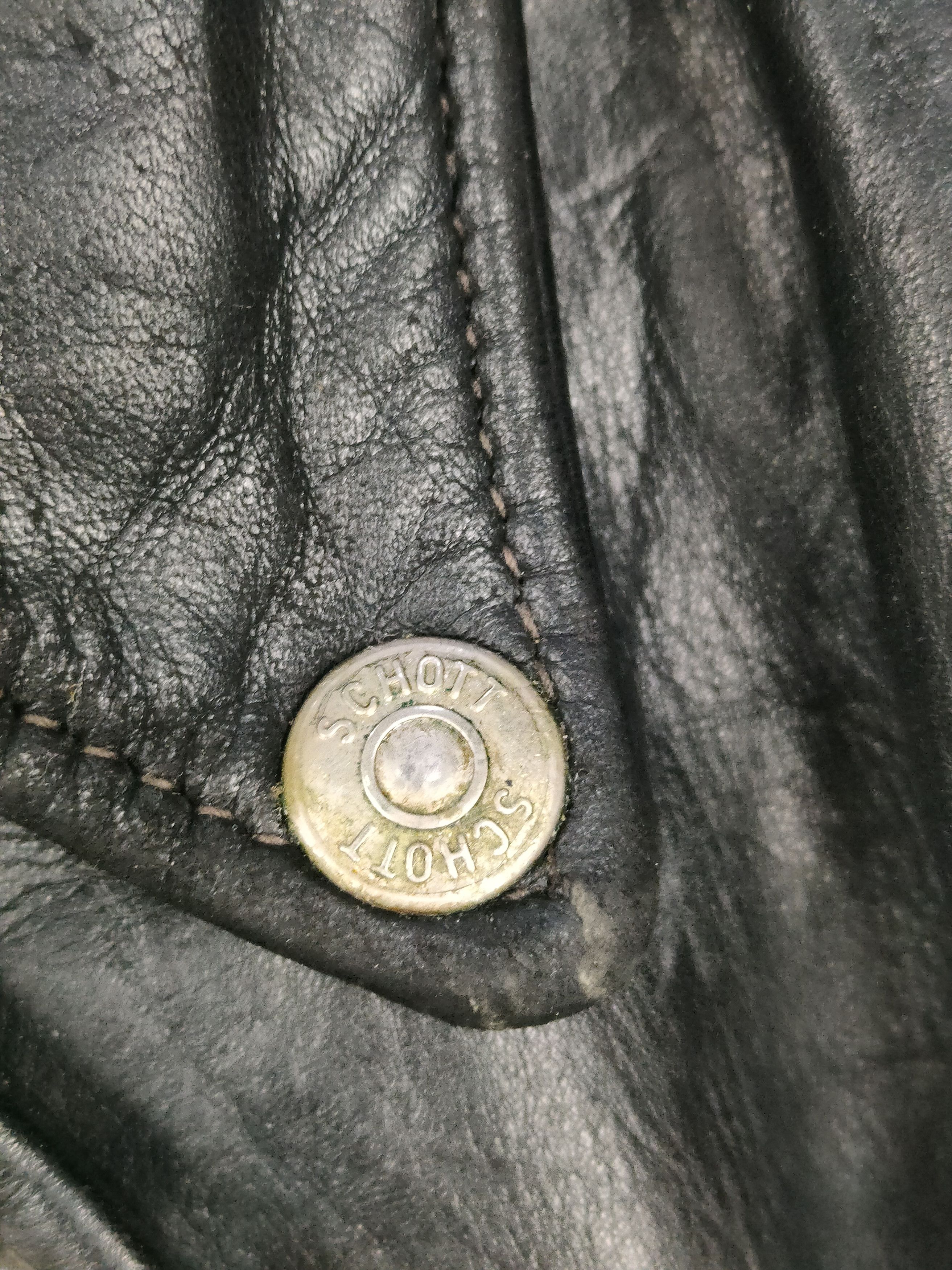 Schott × Vintage Vintage Schott Perfecto Rock Punkstyle Leather Jacket Size US S / EU 44-46 / 1 - 3 Thumbnail