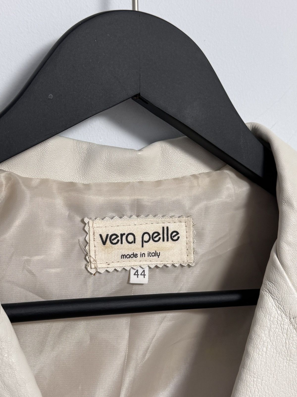 Vera Pelle Vintage Y2K Leather Vera Pelle Italy Motorcycle Jacket Size M / US 6-8 / IT 42-44 - 5 Thumbnail