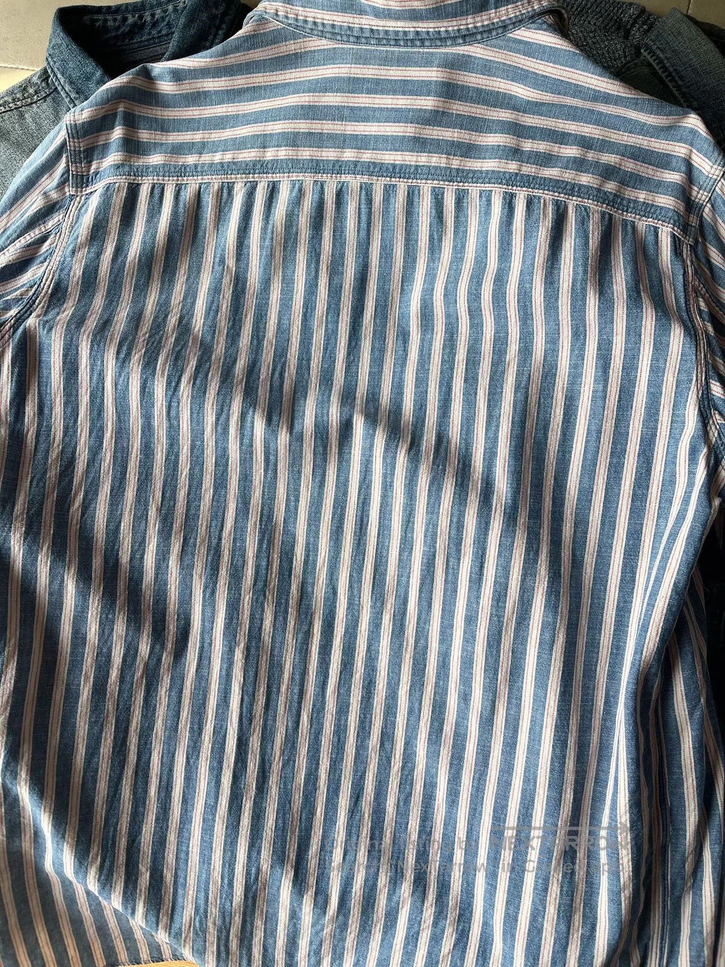 RRL Ralph Lauren RRL Double RL Western Stripe Shirt. Size US S / EU 44-46 / 1 - 6 Thumbnail