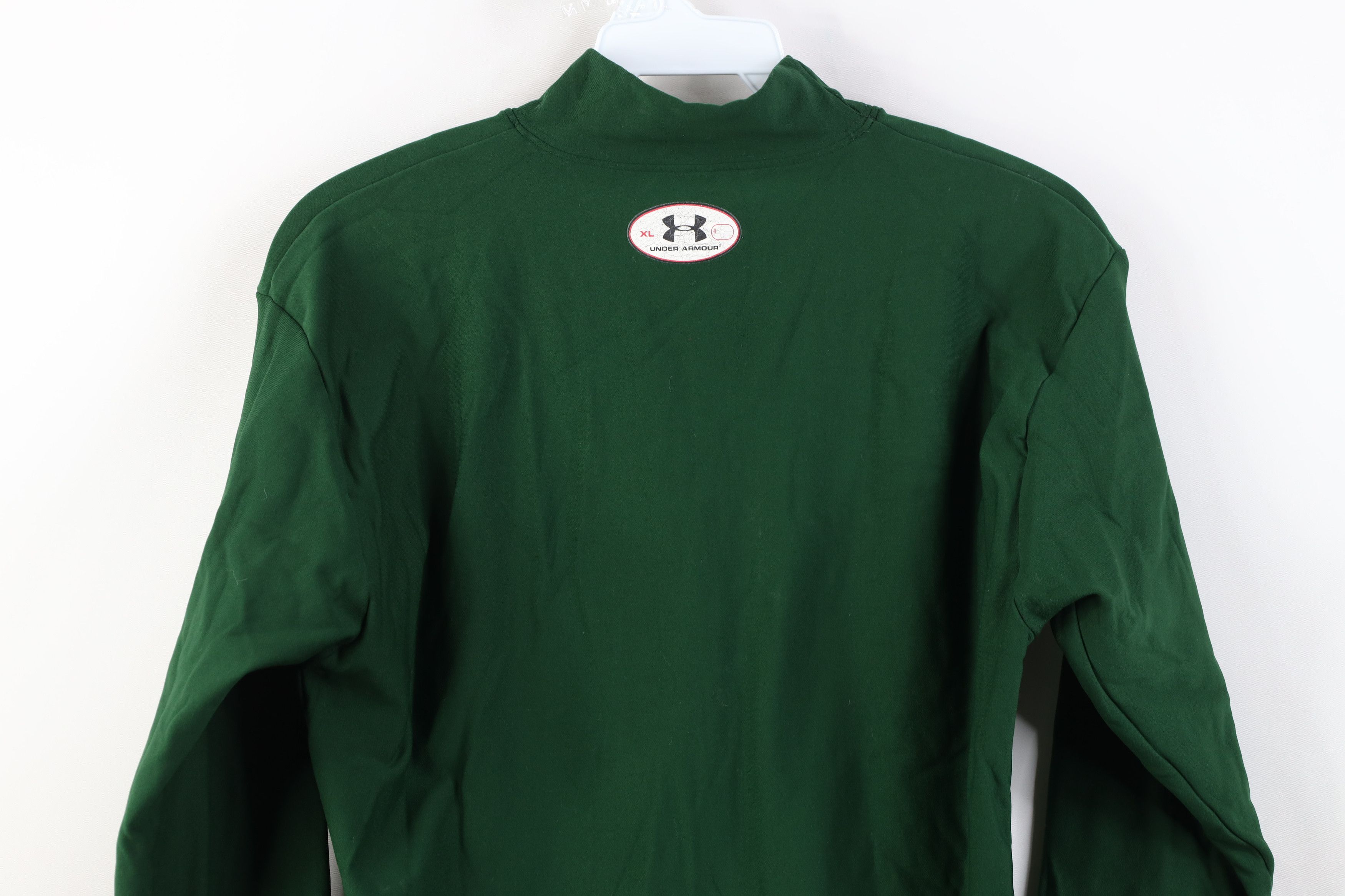 Under Armour Under Armour Compression Mock Neck Long Sleeve T-Shirt Green Size US XL / EU 56 / 4 - 14 Thumbnail