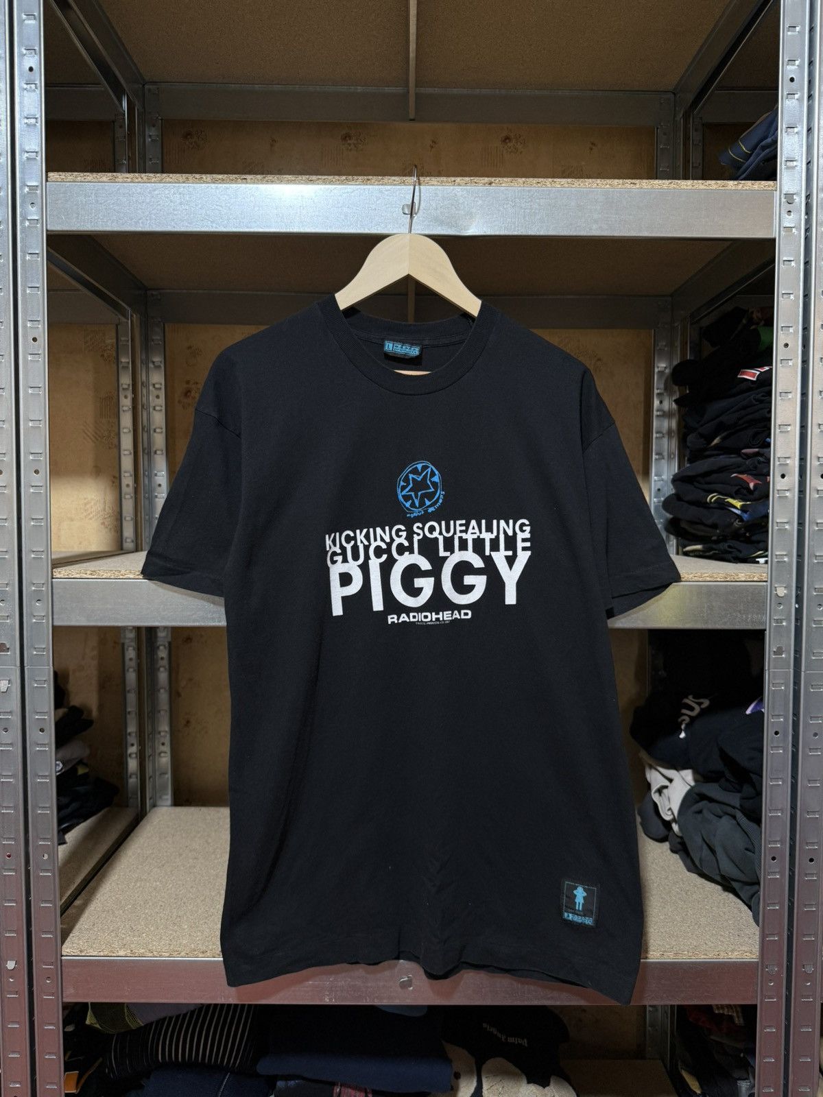 Band Tees × Vintage Vintage 1997 Radiohead Paranoid Android Rock T-Shirt Y2K Size US L / EU 52-54 / 3 - 1 Thumbnail