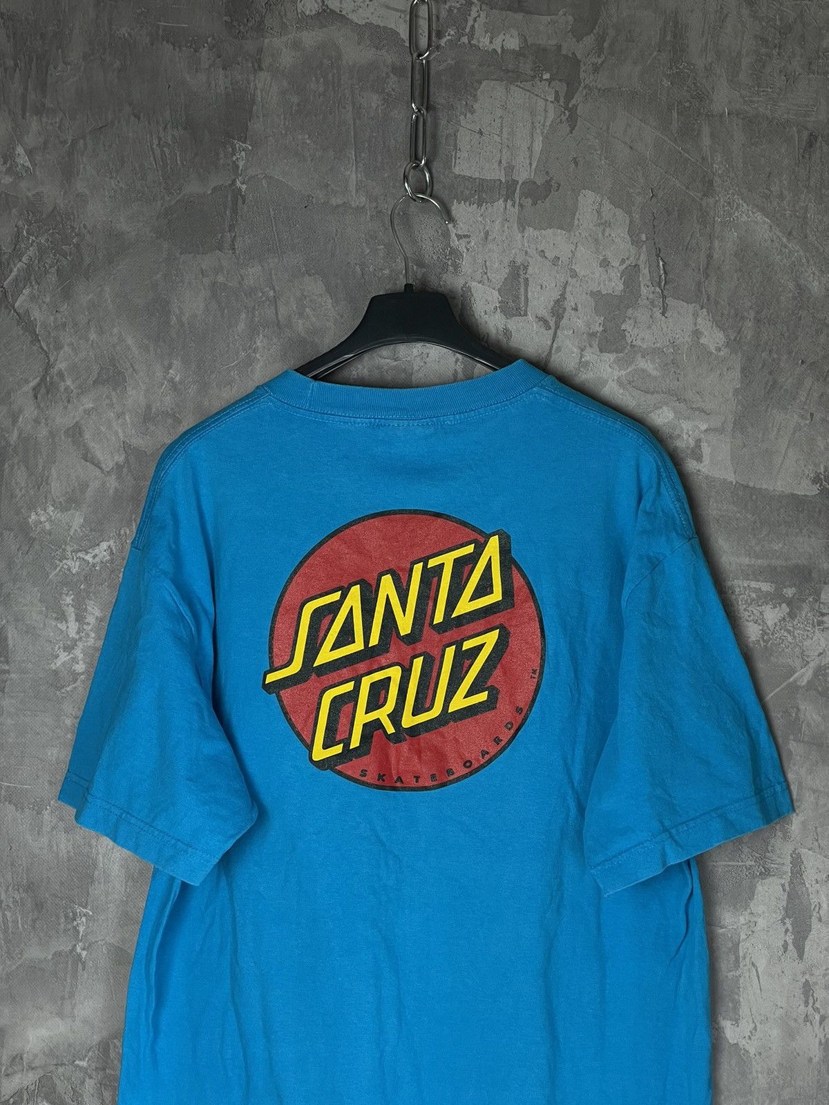 Vintage Vintage Santa Cruz Skateboards Fire Double Sided T-Shirt Size US M / EU 48-50 / 2 - 11 Thumbnail