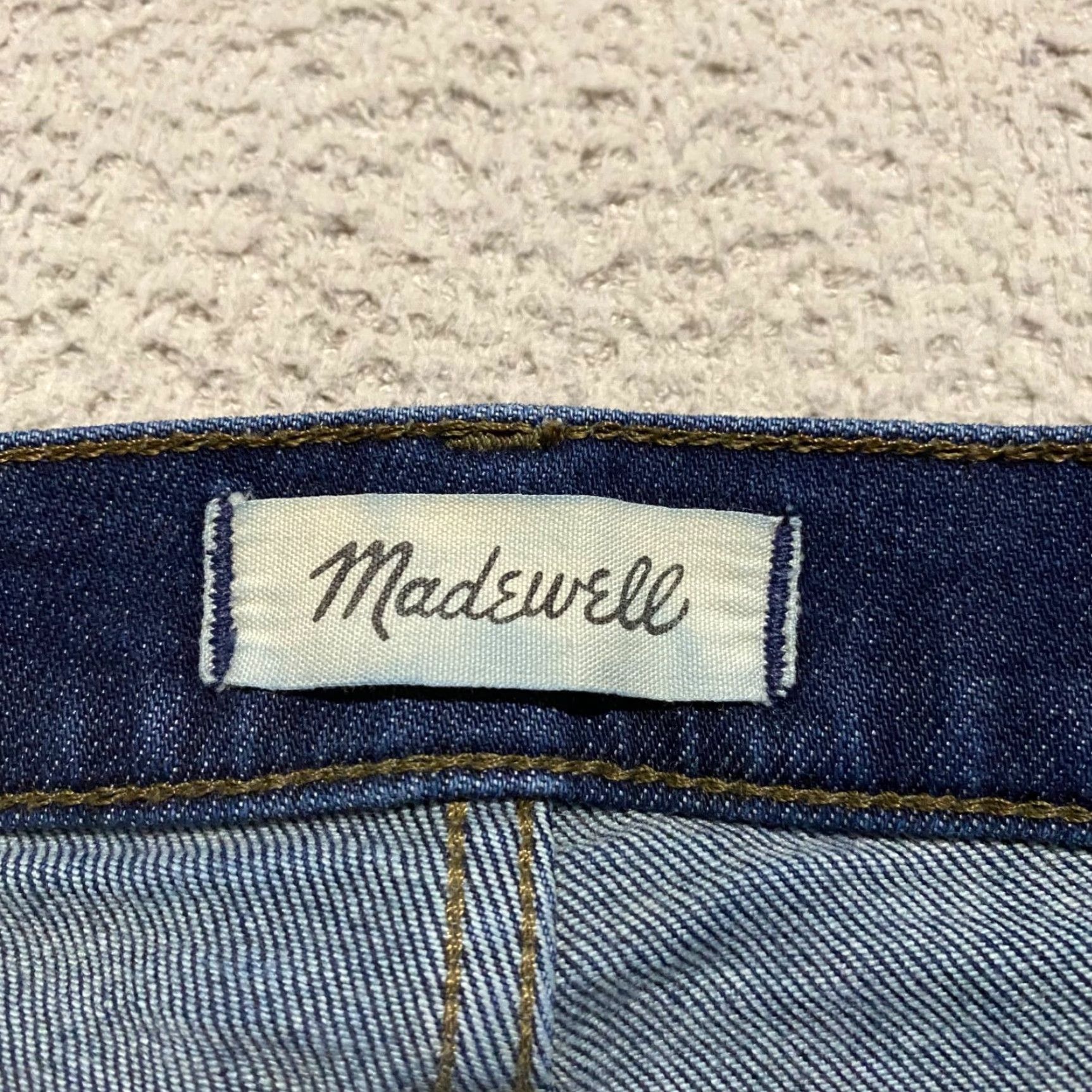 Madewell Madewell Jeans Blue Denim Mid Rise Skinny Womens Size 26 Regular 5-Pocket Denim Stretch Cotton Spandex Lyocell Size 26" / US 2 / IT 38 - 3 Thumbnail