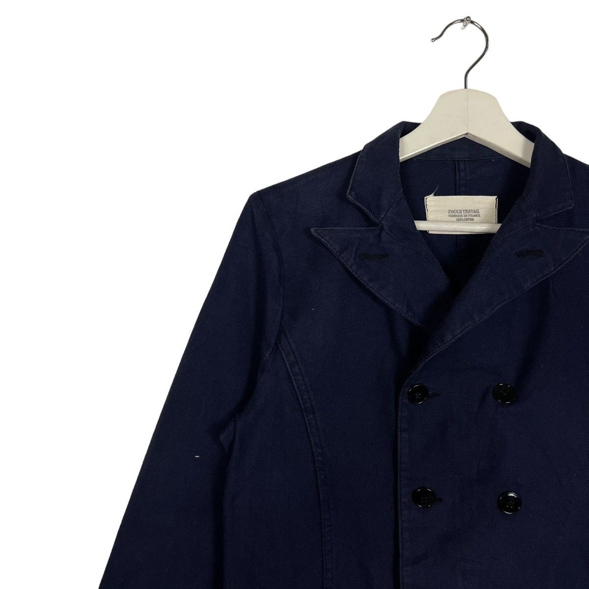 CABANE de ZUCCa 🔥 ZUCCA ISSEY MIYAKE NAVY USN JACKET Size US S / EU 44-46 / 1 - 7 Thumbnail