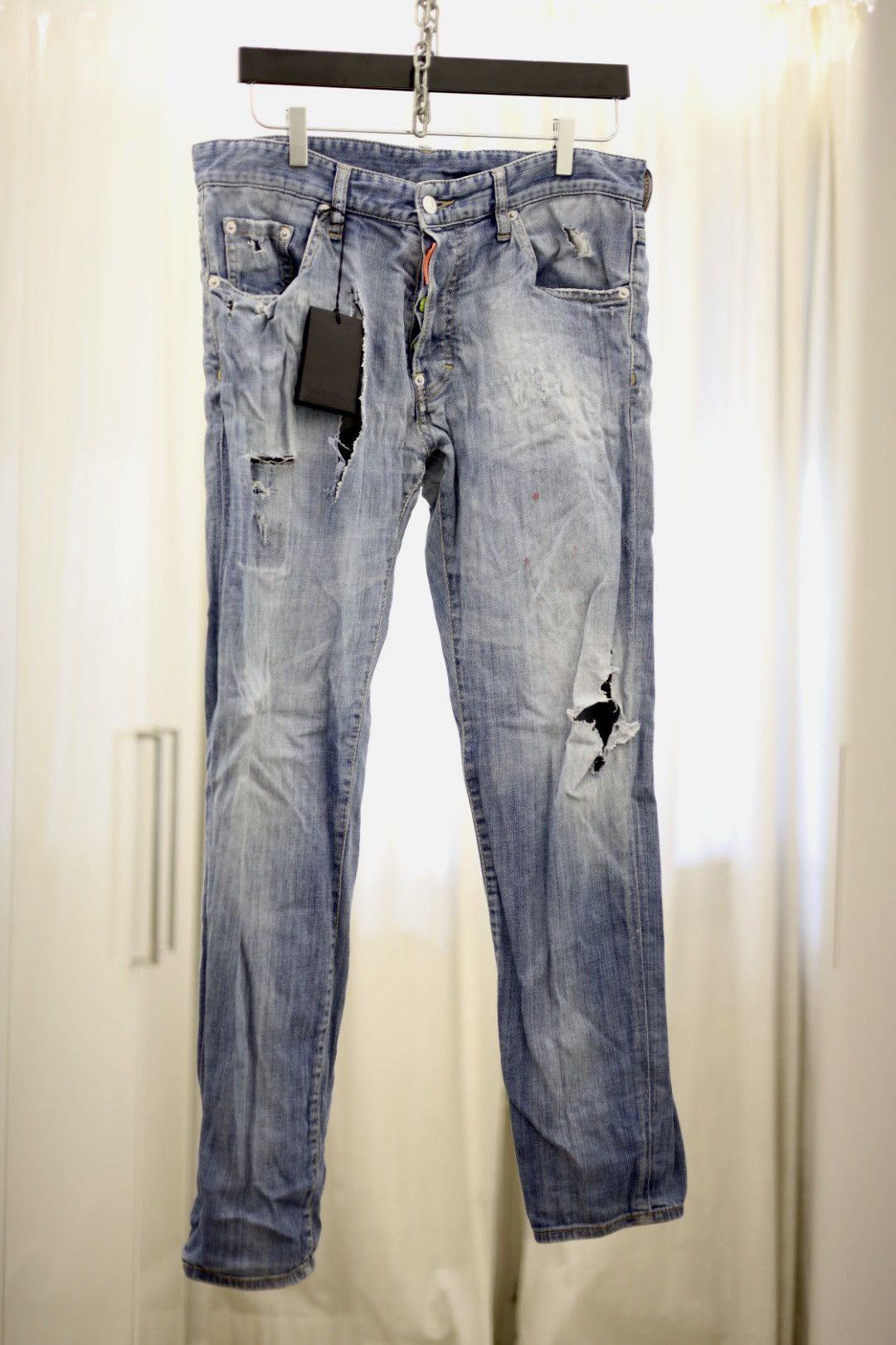 Dsquared2 Dsquared2 Jeans Skinny Slim Blue 48 30 32 Size US 31 - 1 Thumbnail