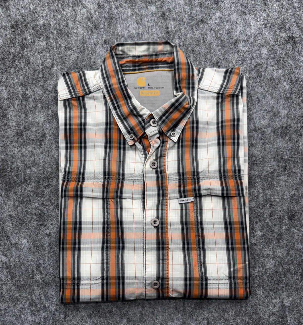 Carhartt Carhartt Force Button Down Vented Shirt Size US L / EU 52-54 / 3 - 6 Thumbnail