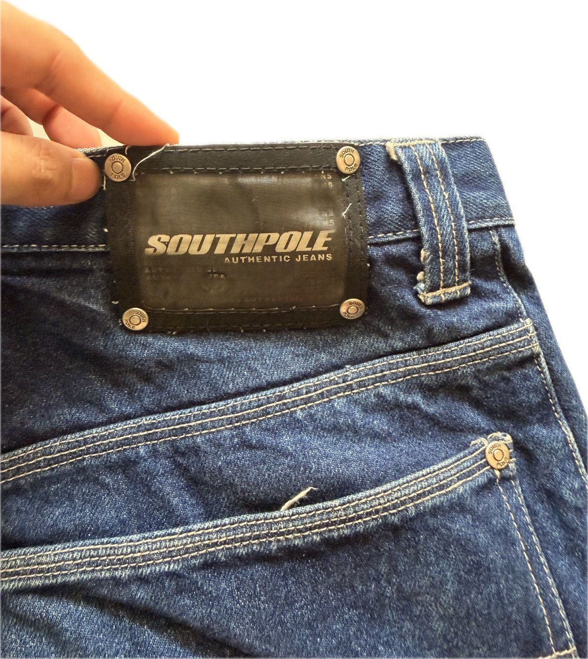 Southpole Baggy Southpole Spelled Out Jeans Size US 34 / EU 50 - 3 Thumbnail