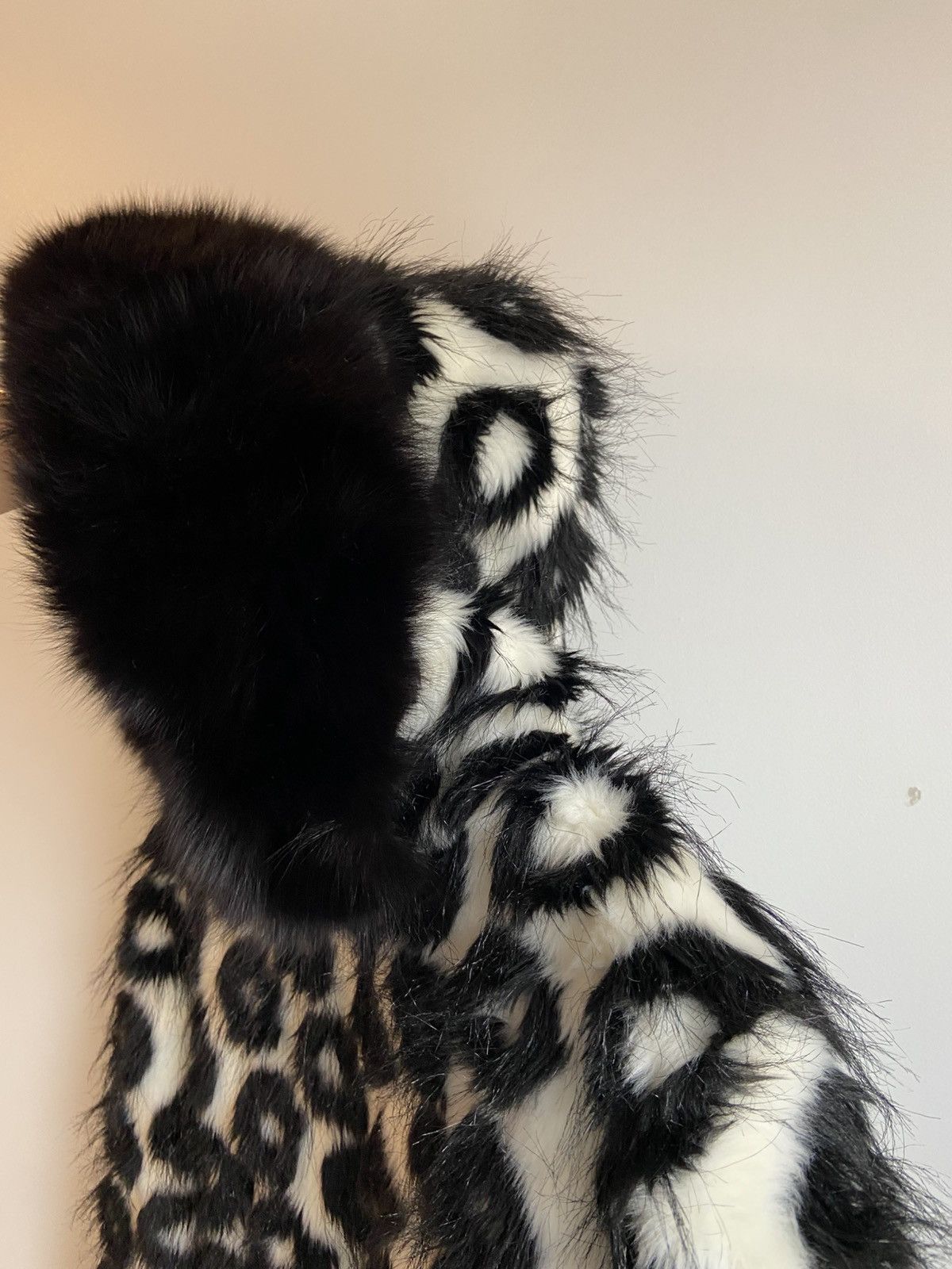 Other M Miller Hooded Faux Fur Jacket Size XS / US 0-2 / IT 36-38 - 10 Thumbnail