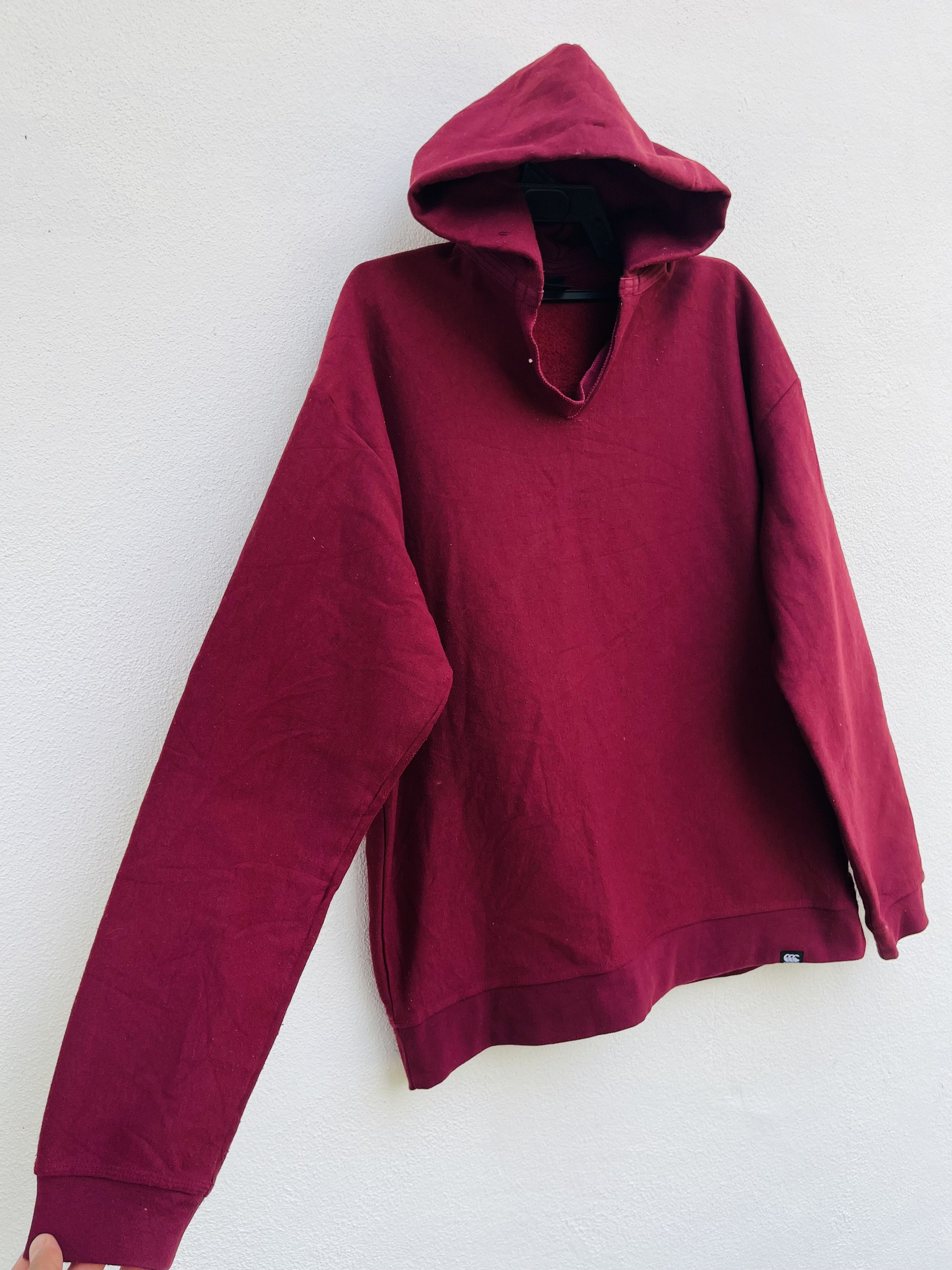 Canterbury of New Zealand Vintage Canterbury Of New Zealand Maroon Hoodie Size US XL / EU 56 / 4 - 4 Thumbnail
