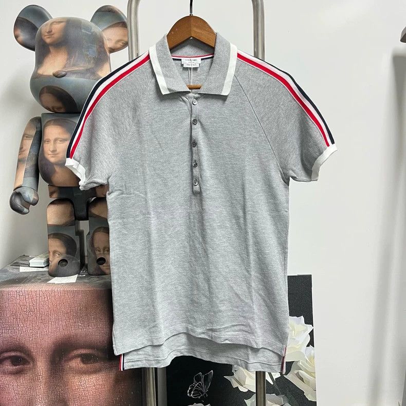 Thom Browne Thom Browne Striped polo shirt, short sleeves Size US XS / EU 42 / 0 - 1 Thumbnail