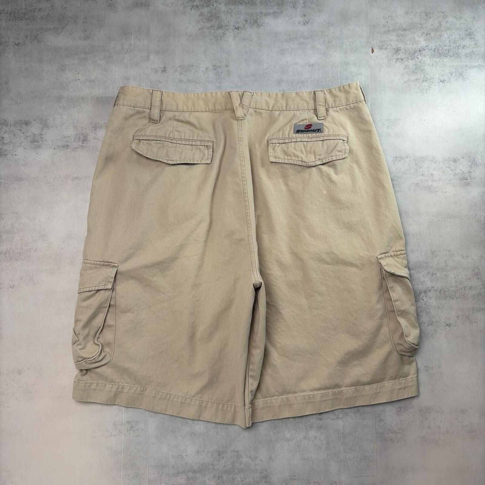 Sideout Y2K Sideout Surf Grunge Skater Baggy Cargo Skater Shorts Size US 38 / EU 54 - 1 Thumbnail