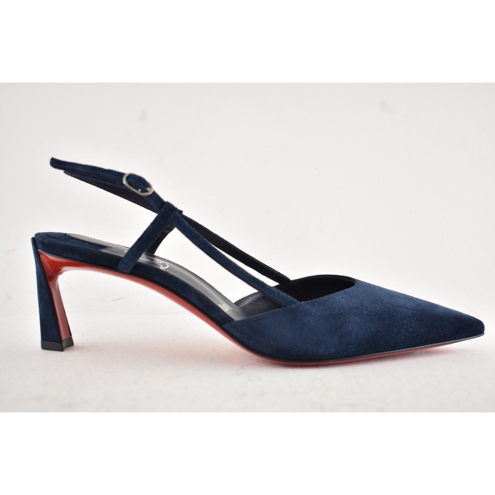 Christian Louboutin Christian Louboutin Condoroline 55 Marine Blue Pump 35.5 Size US 5.5 / IT 35.5 - 2 Thumbnail