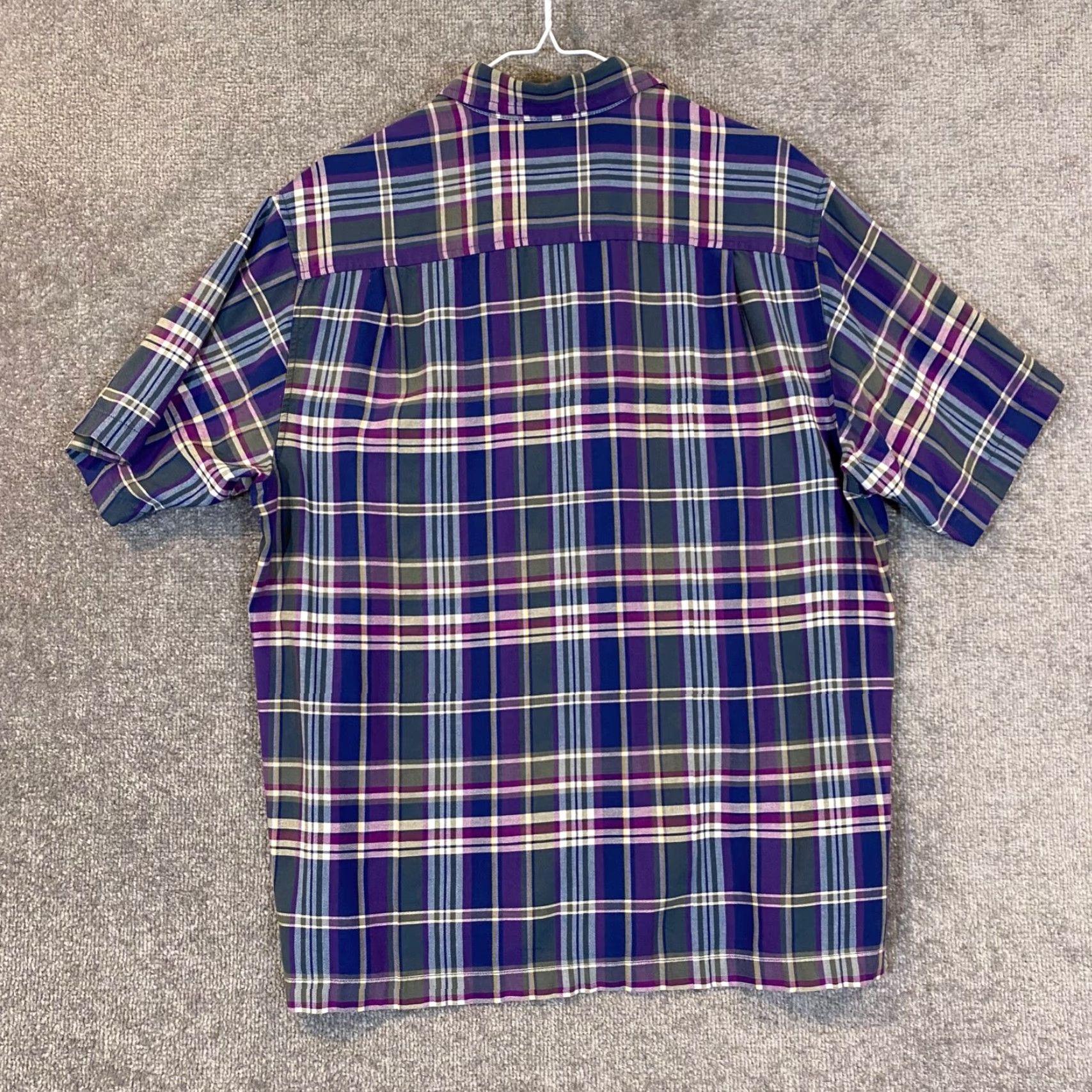 Tommy Bahama Tommy Bahama Shirt Mens Medium Multicolor Plaid 100% Silk Button Up Hawaiian Top Size US M / EU 48-50 / 2 - 7 Thumbnail