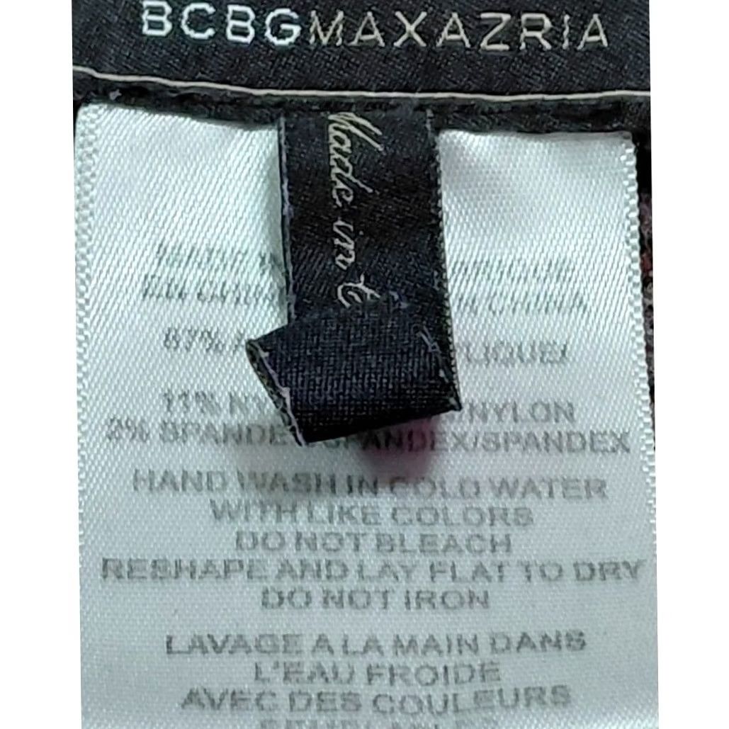 Bcbgmaxazria BCBGMAXAZRIA Knit Cardigan Sweater Beige Red Solid Long Sleeve Women Size L Size L / US 10 / IT 46 - 4 Thumbnail