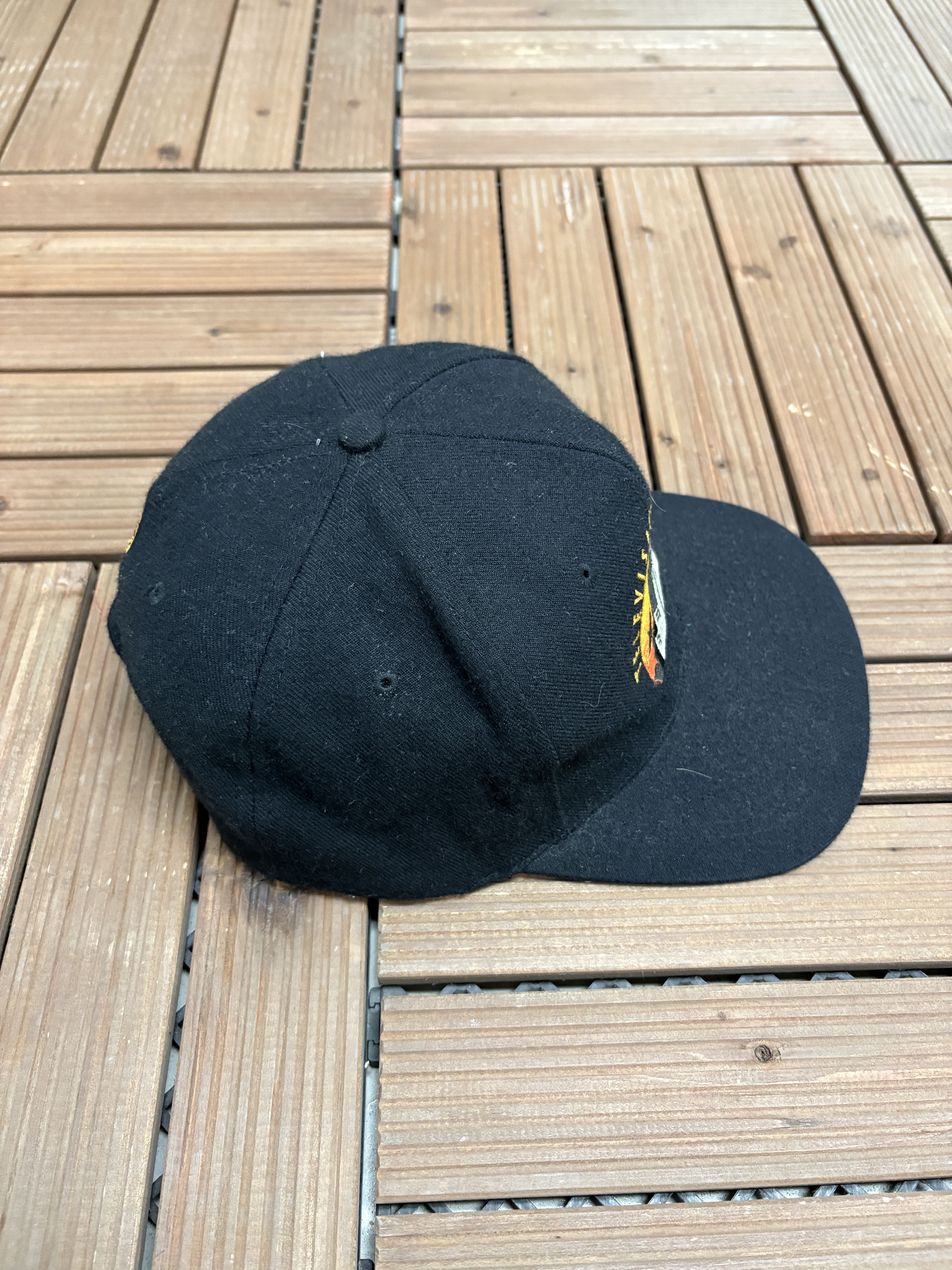 Vintage ABC Television Center Vintage Black Snap Back Hat Cap Size ONE SIZE - 4 Thumbnail