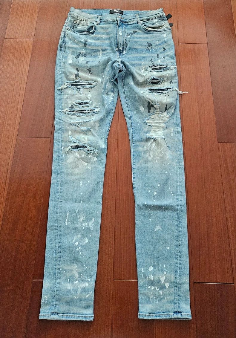 Amiri First-generation OG blue diamond jeans