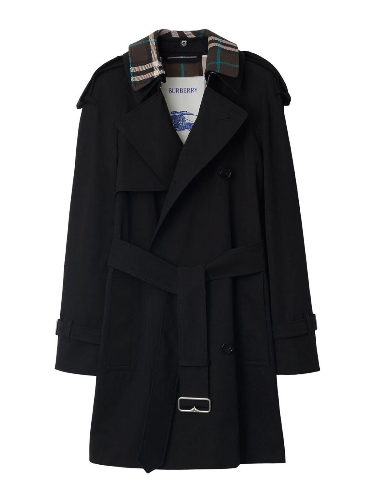 Burberry o1w1db10426 Trench Coat in Black Size S / US 4 / IT 40 - 1 Thumbnail