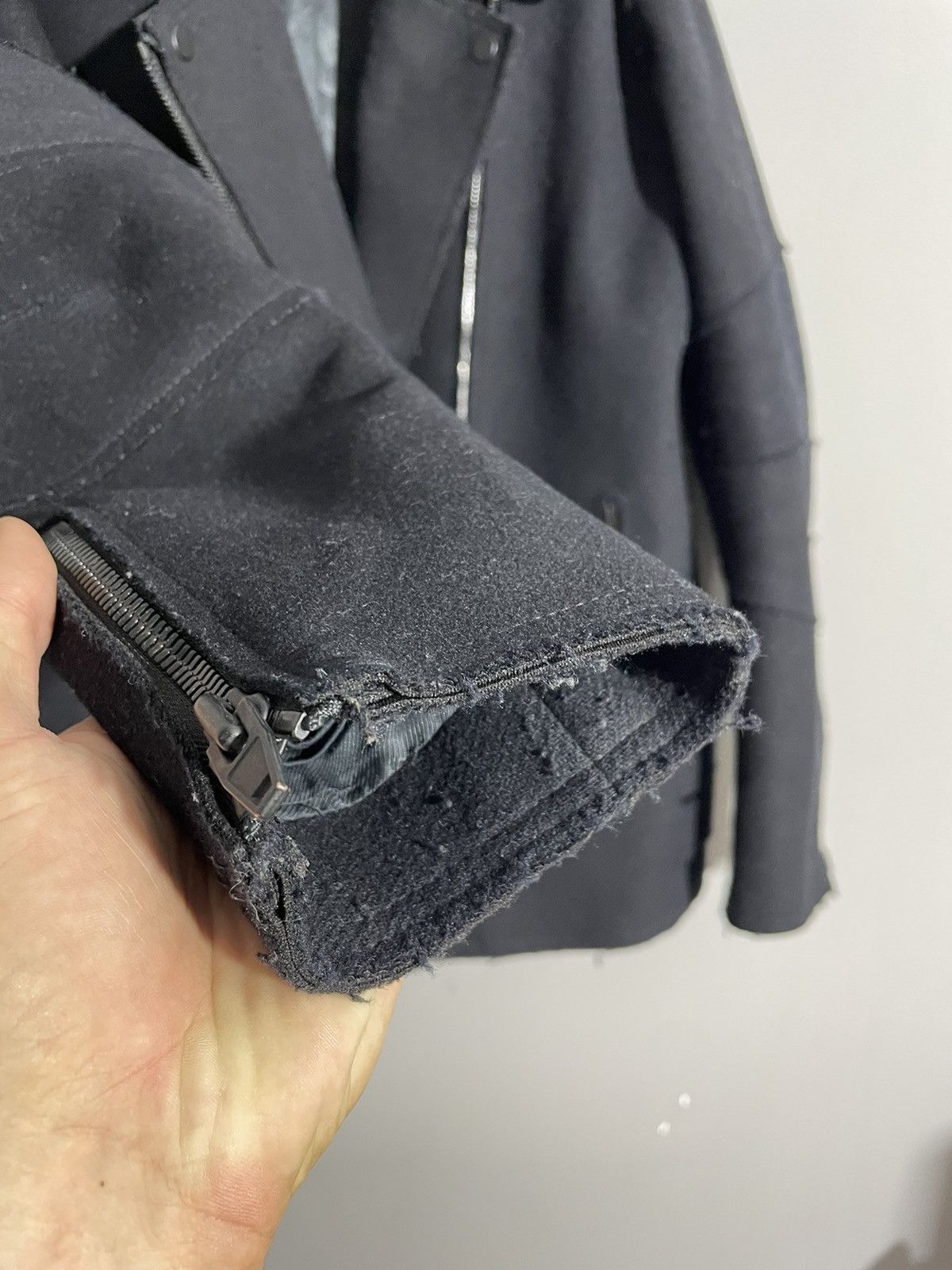 Alexander Wang × H&M Alexander Wang x H&M wool biker jacket Size M / US 6-8 / IT 42-44 - 6 Thumbnail