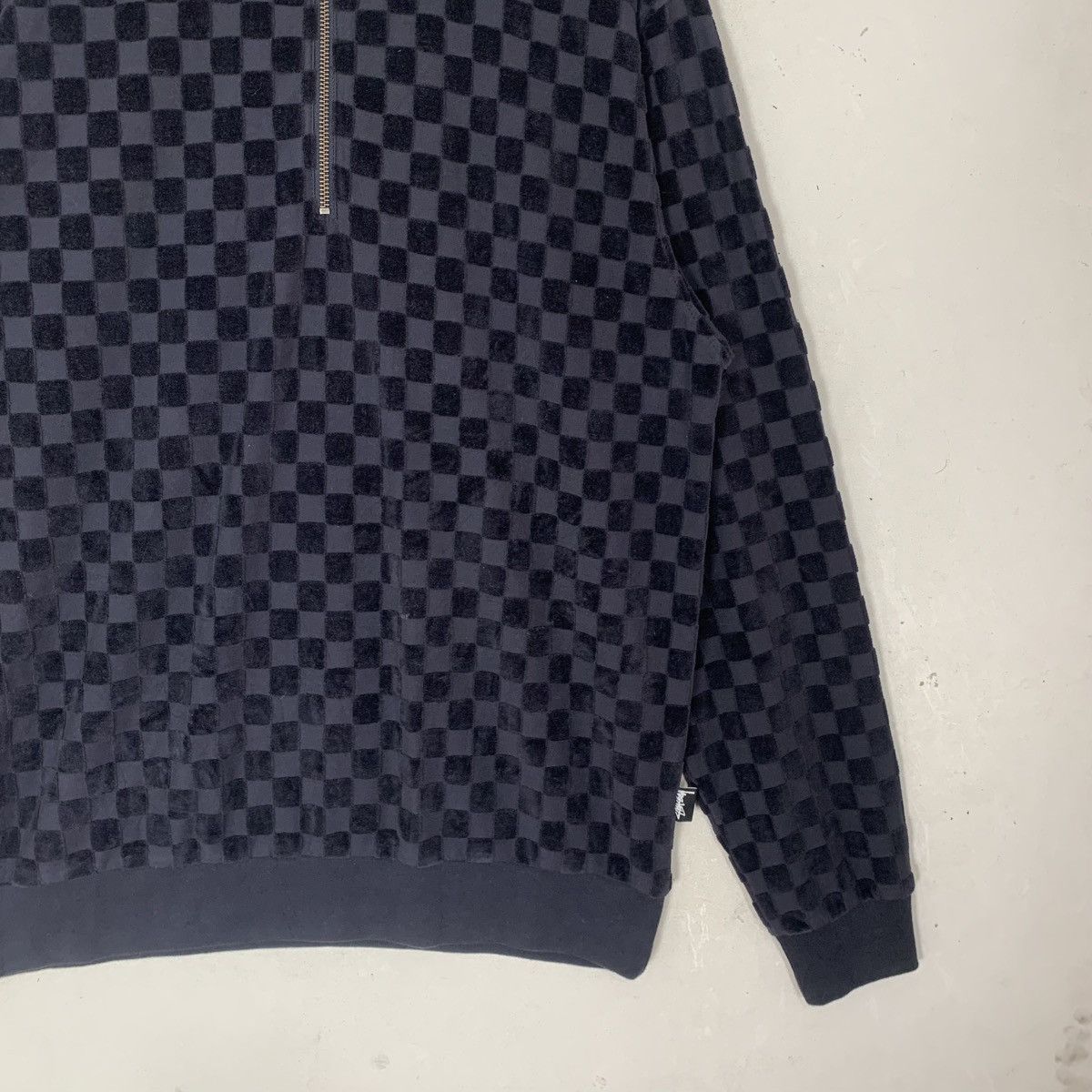Japanese Brand Stussy American Brand StreetWear halfzipper Sweatshirt Size US S / EU 44-46 / 1 - 4 Thumbnail