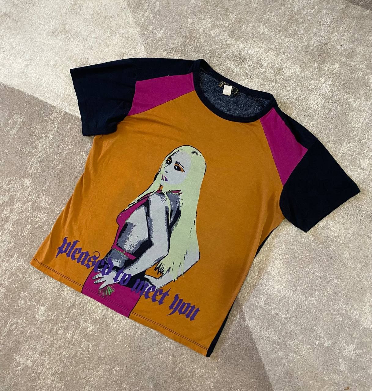 Versace Versace Archive 1990s Donatella Versace Pop Men’s T-Shirt Size US L / EU 52-54 / 3 - 1 Thumbnail