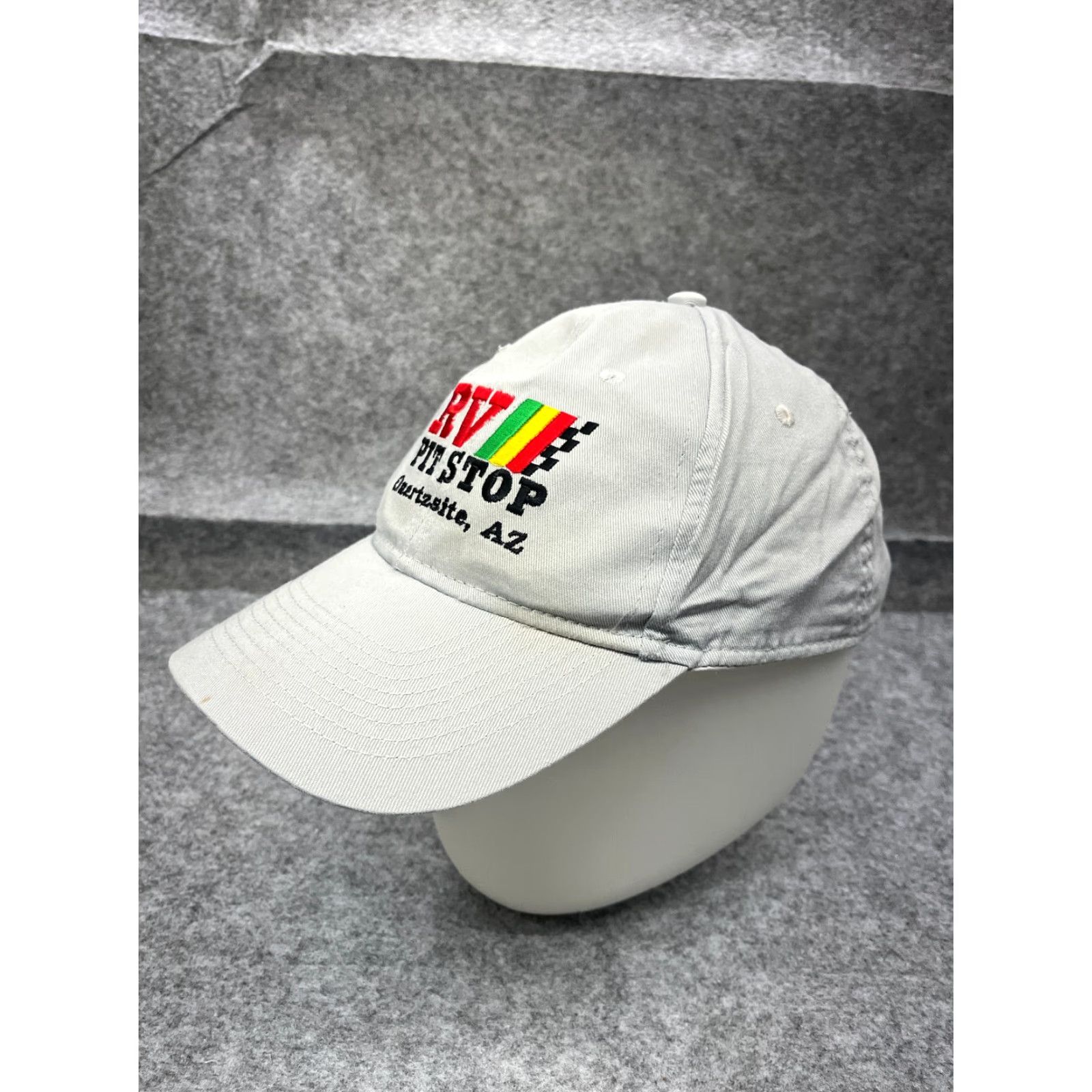 Vintage Ultra Club Hat Baseball Cap Adjustable One Size Gray 100% Cotton Outdoor RV Pit Stop Mens Size ONE SIZE - 4 Thumbnail