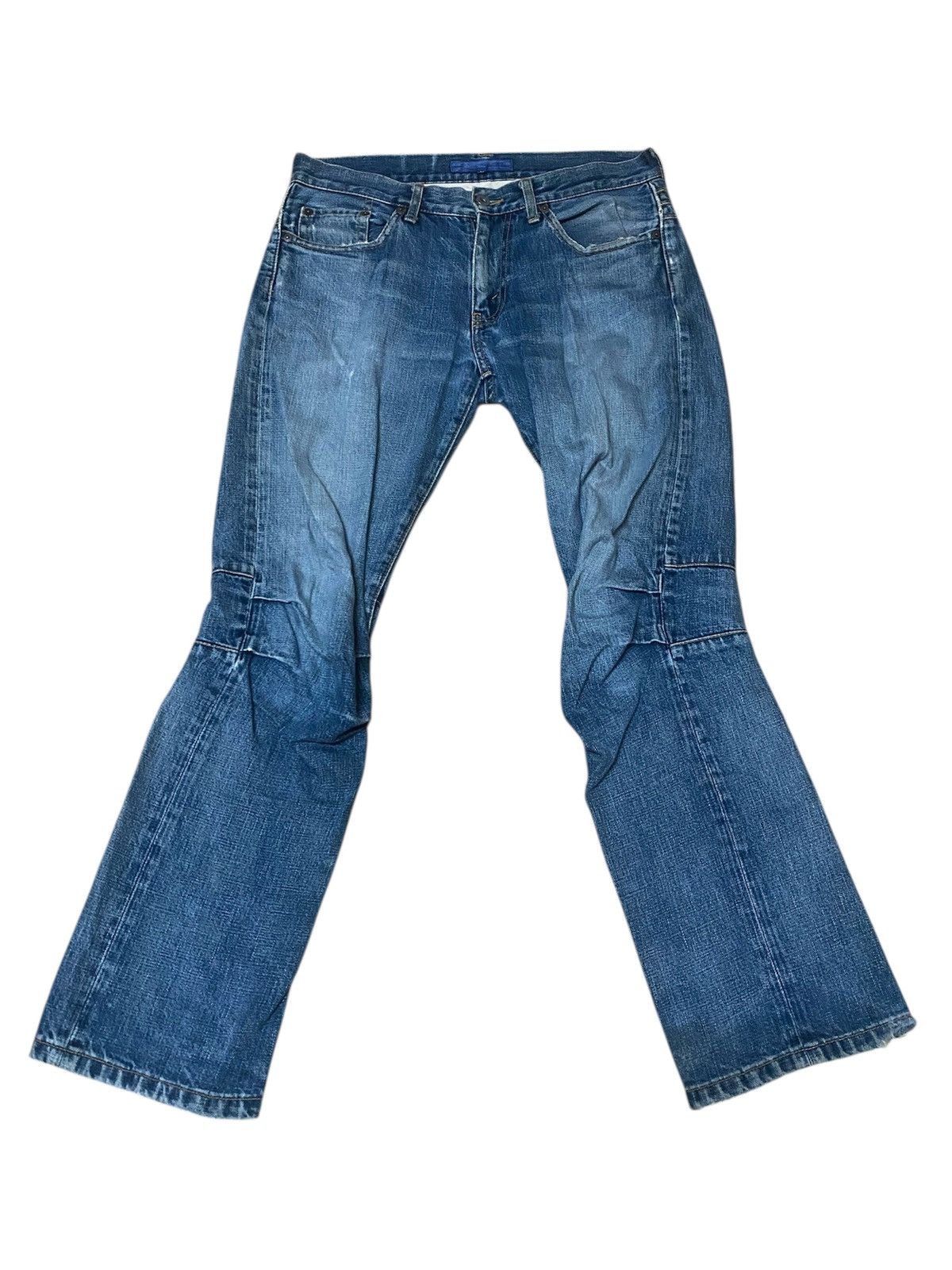 Comme des Garcons JUNYA WATANABE COMME des GARÇONS MAN Denim Biker Pants Size US 33 - 1 Thumbnail