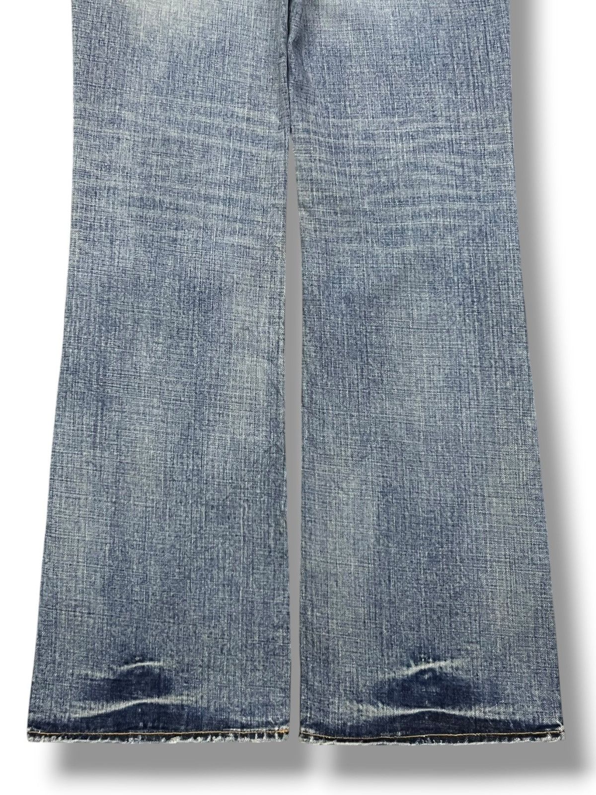 Japanese Brand Bootcut Vintage GL Heart Japan - Faded Wash,Distressed Denim Size US 34 / EU 50 - 7 Thumbnail