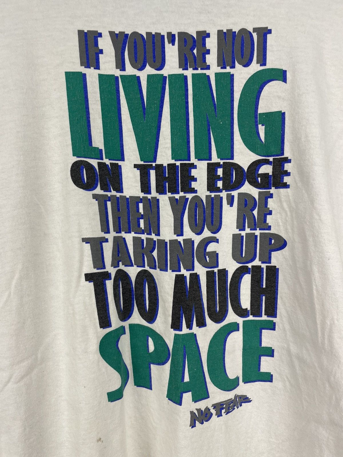 No Fear Vintage 90s No Fear long sleeve t shirt Size US XL / EU 56 / 4 - 4 Thumbnail