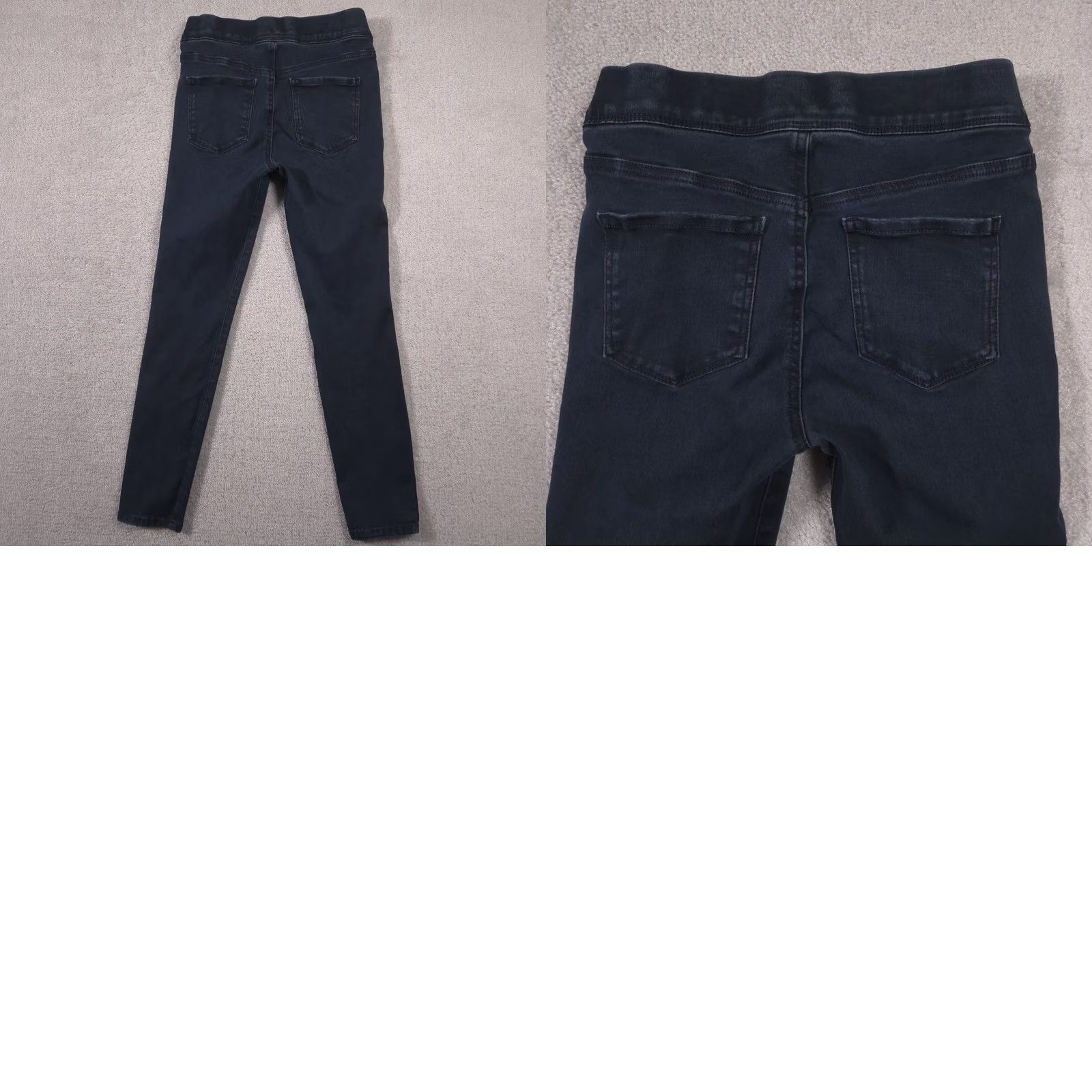 Gloria Vanderbilt Gloria Vanderbilt Jeans Womens 4P Jeans Avery Pull On Skinny Jegging Dark Wash Blue Slimming Stretch Pockets 27in Inseam 27in Petite Average Size 27" / US 4 / IT 40 - 9 Thumbnail
