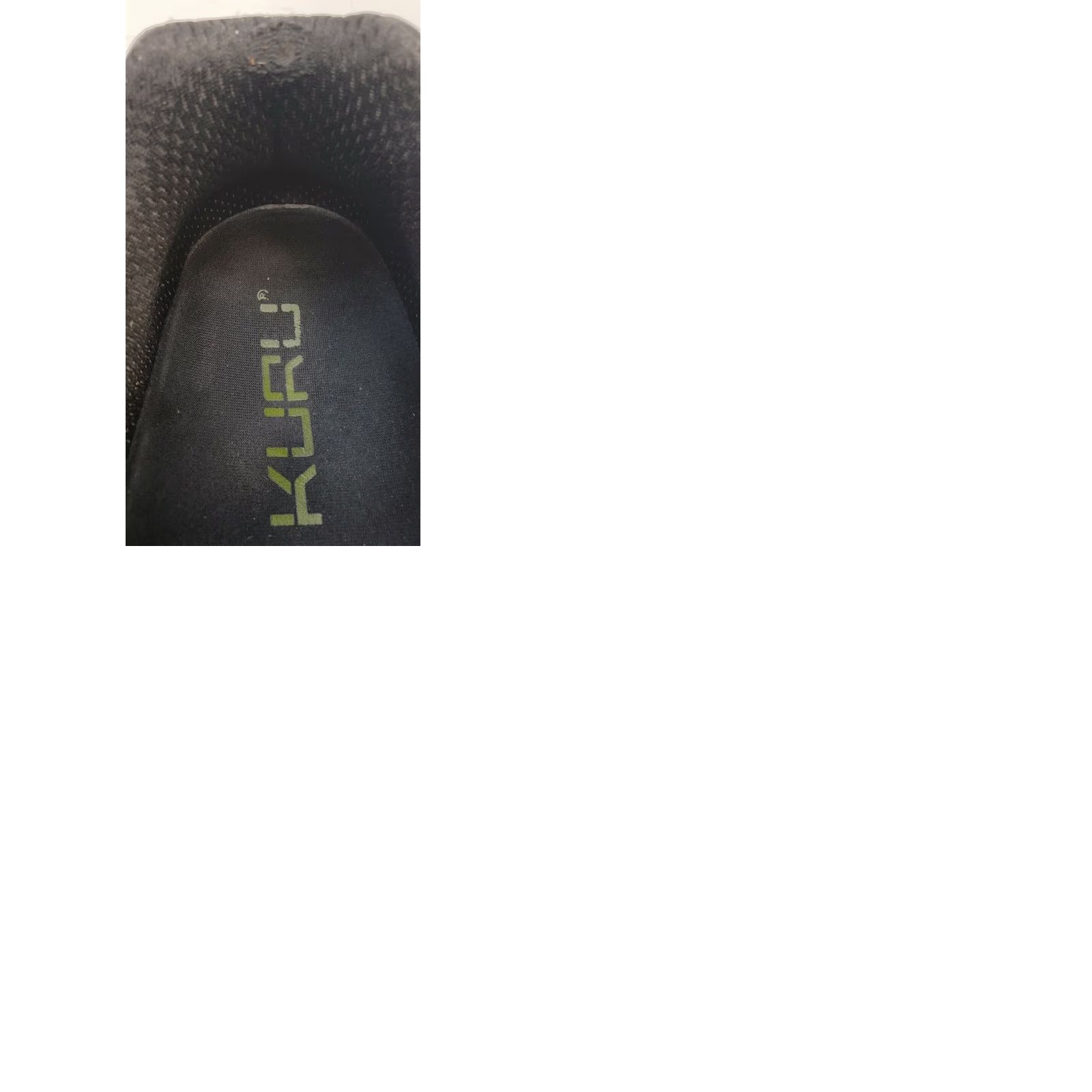 Vintage Kuru Quantum Men's Sneaker Black Athletic 10M Cushioned Super Support Comfort Arch Rubber Sole Walking Outdoor Sports Size US 10 / EU 43 - 9 Thumbnail