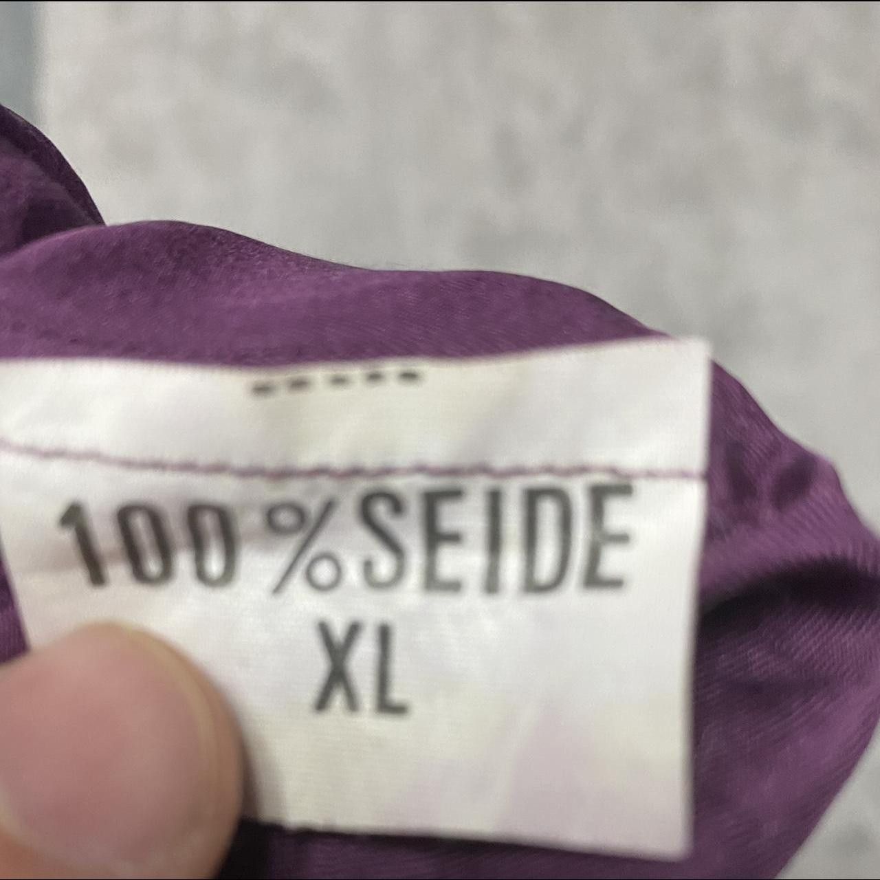 Other Purple 70s style button up shirt with a touch Size XL / US 12-14 / IT 48-50 - 4 Thumbnail