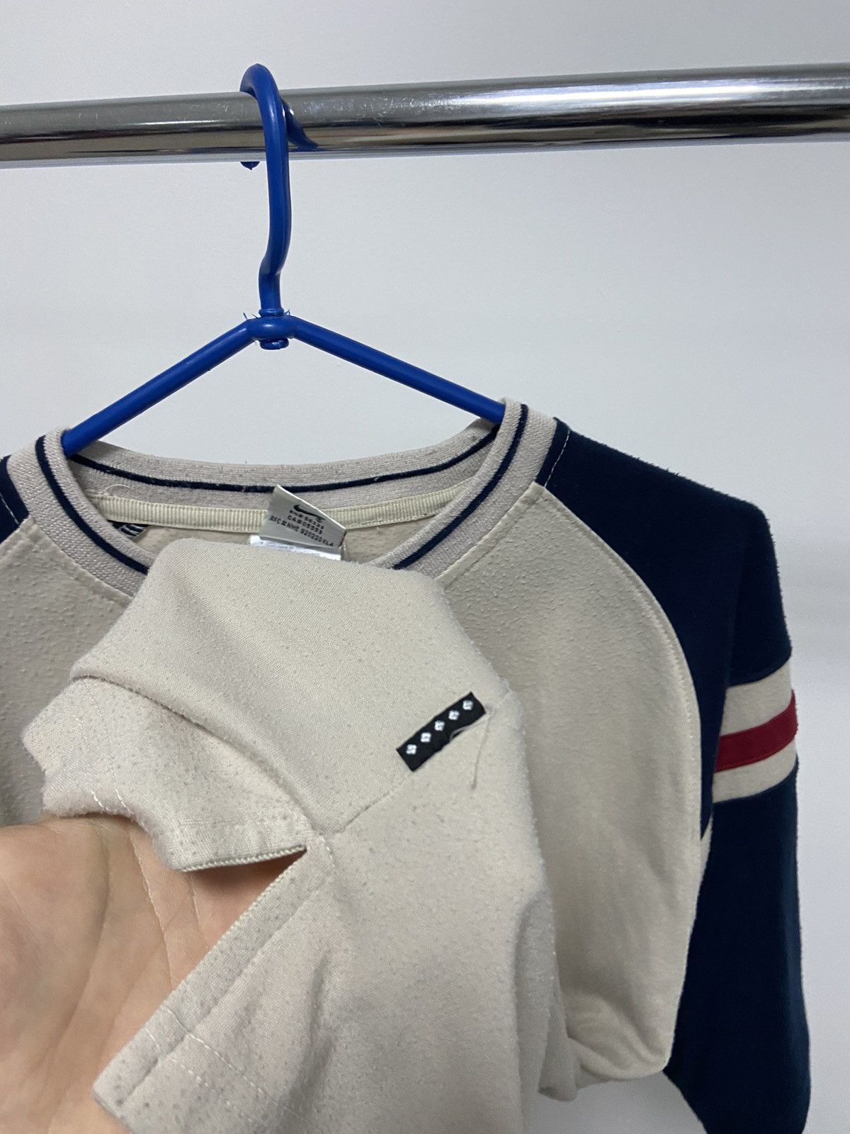 Nike × Vintage Nike T Shirt Vintage Big Logo Spell Out Y2K Size US L / EU 52-54 / 3 - 3 Thumbnail