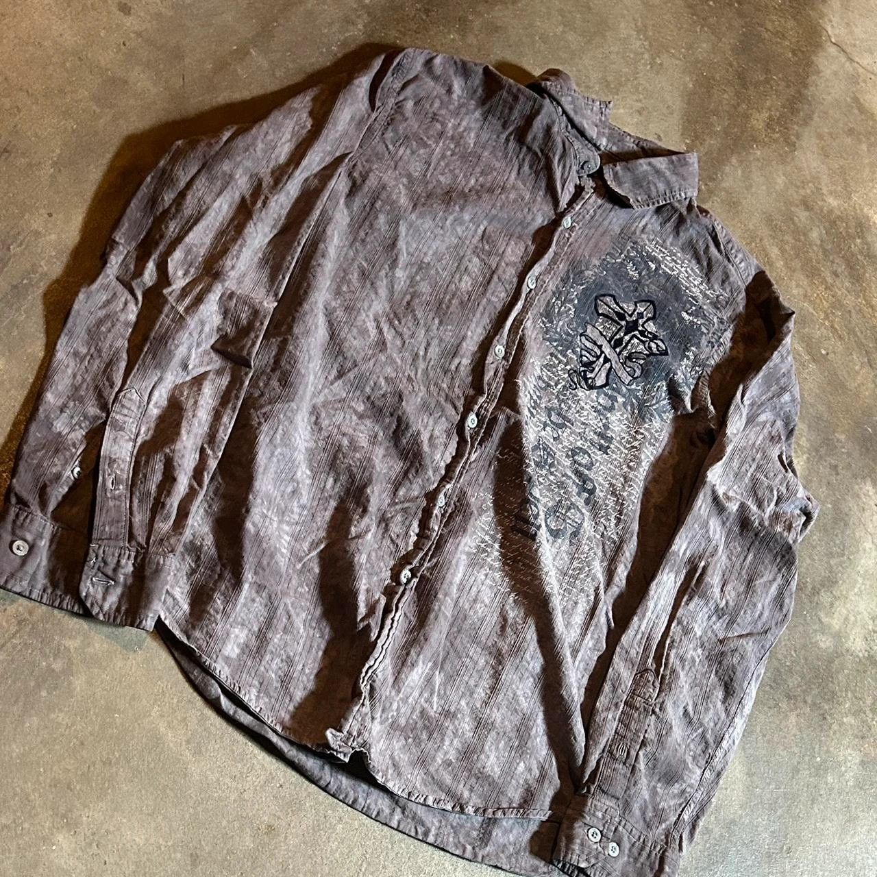 Helix Helix long sleeve y2k shirt Size US XL / EU 56 / 4 - 3 Thumbnail
