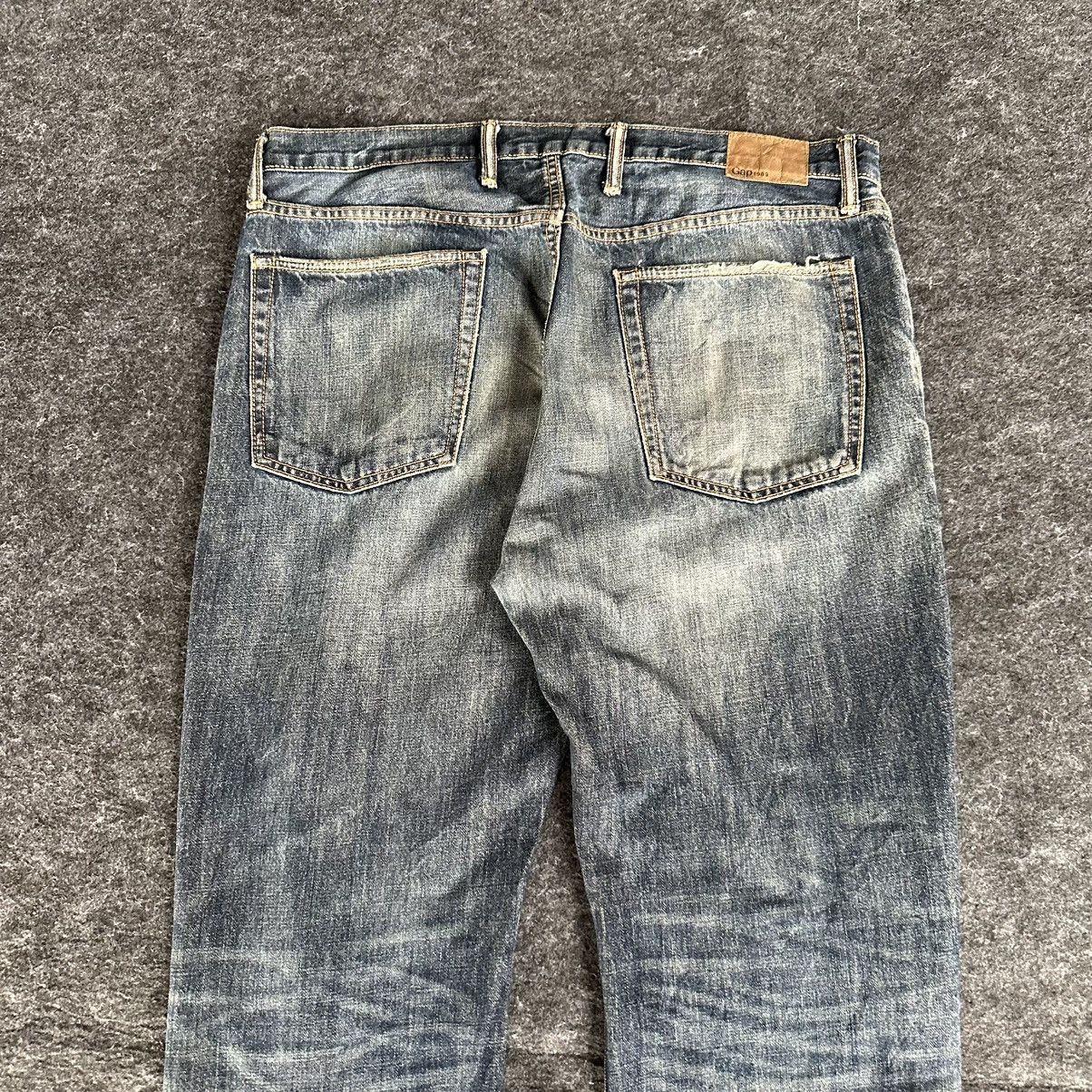 Gap Gap 1969 Straight Distressed Denim D610 Size US 36 / EU 52 - 5 Thumbnail