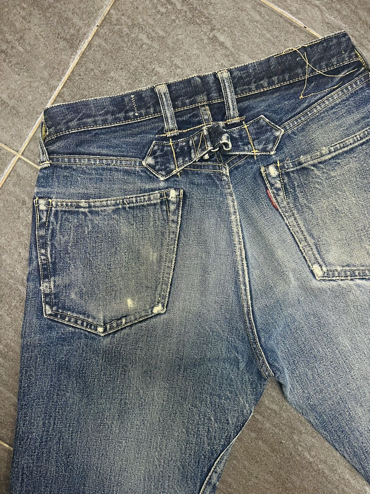 Kapital Kapital Kiro Hirata Crash Selvedge Jeans Denim Short Size US 29 - 22 Thumbnail