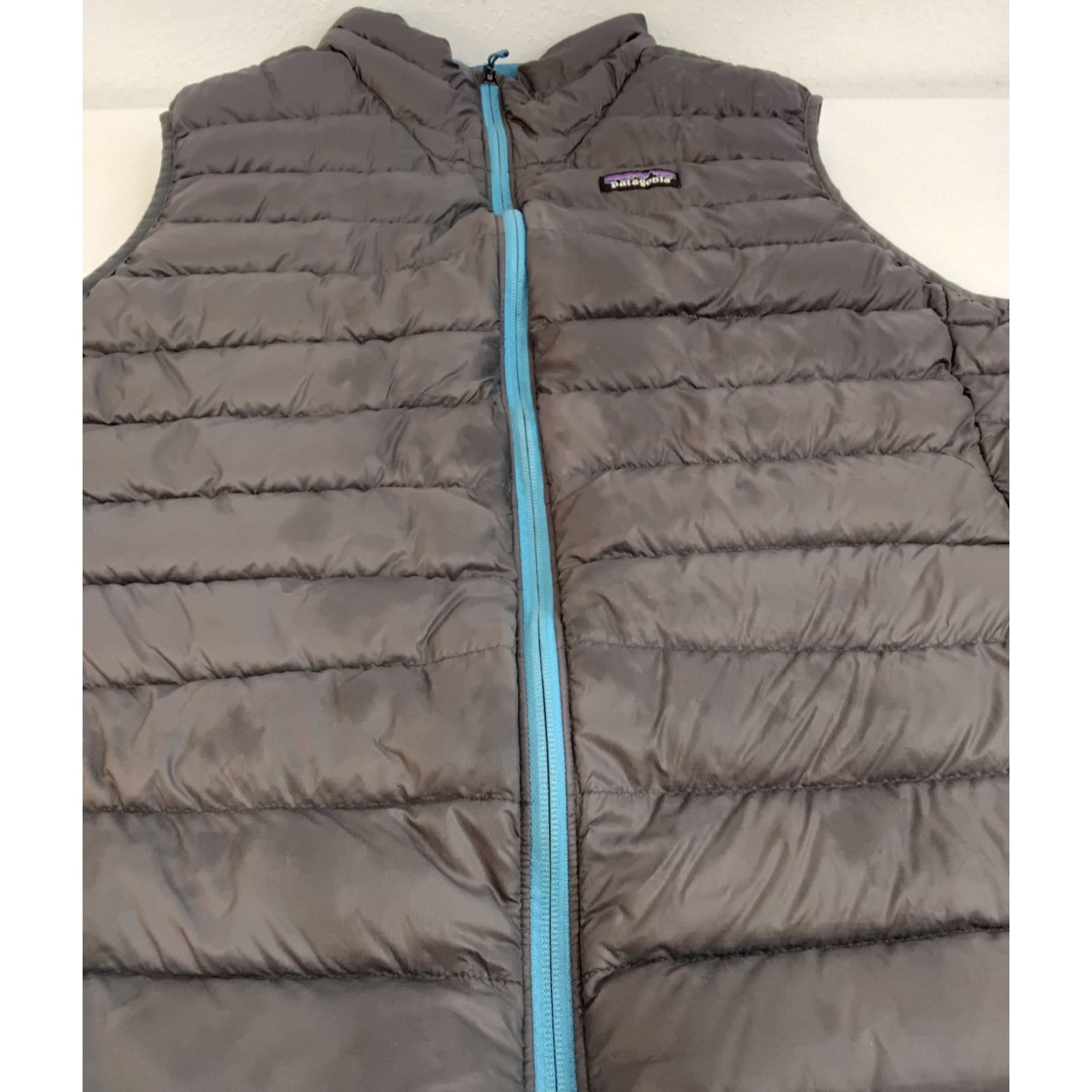 Patagonia Patagonia Netplus Shell Down Puffer Vest Men's 2XL Gray/Blue Size US XXL / EU 58 / 5 - 5 Thumbnail