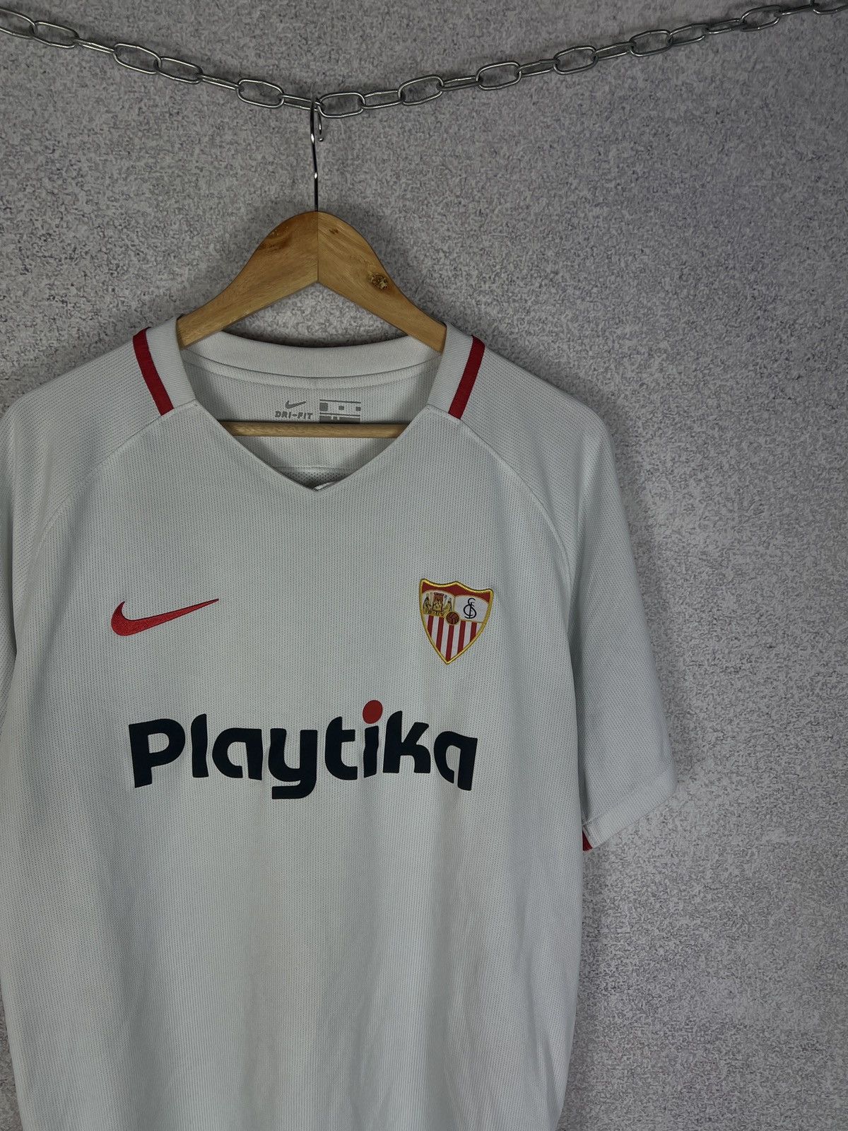 Nike Nike FC Sevilla 2019 2020 Home Jersey Football Shirt Size US XL / EU 56 / 4 - 2 Thumbnail