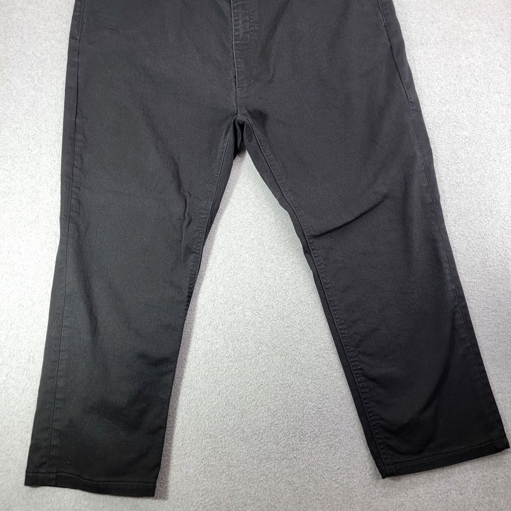 Levi's Levi's 541 Jeans Mens 42x30 Black Athletic Tapered Leg Dark Denim Pants Size US 42 / EU 58 - 3 Thumbnail