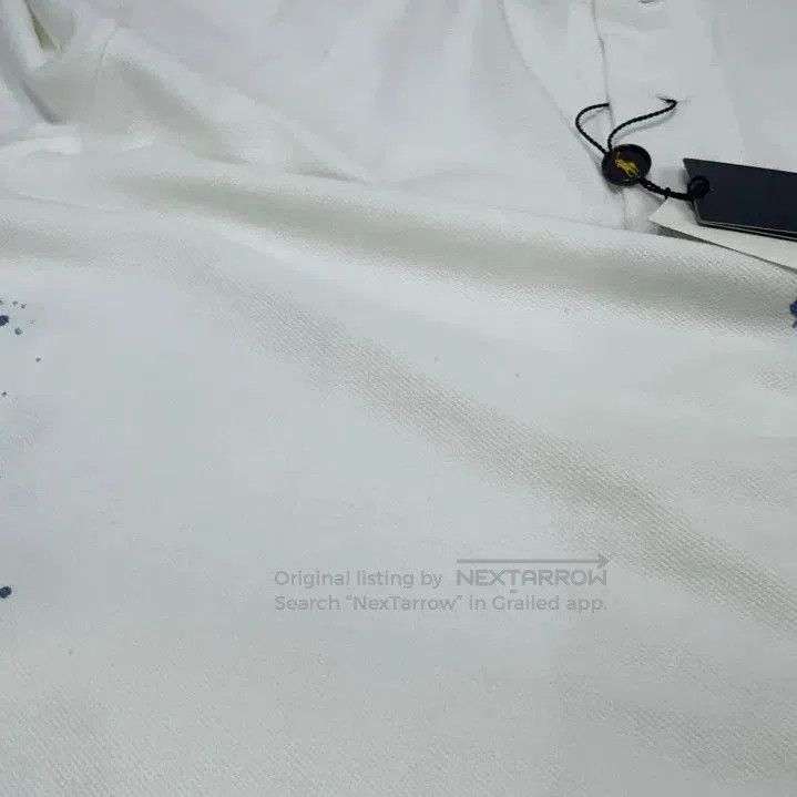 Polo Ralph Lauren Polo Ralph Lauren White Splatter Logo Polo Shirt. Size US L / EU 52-54 / 3 - 7 Thumbnail