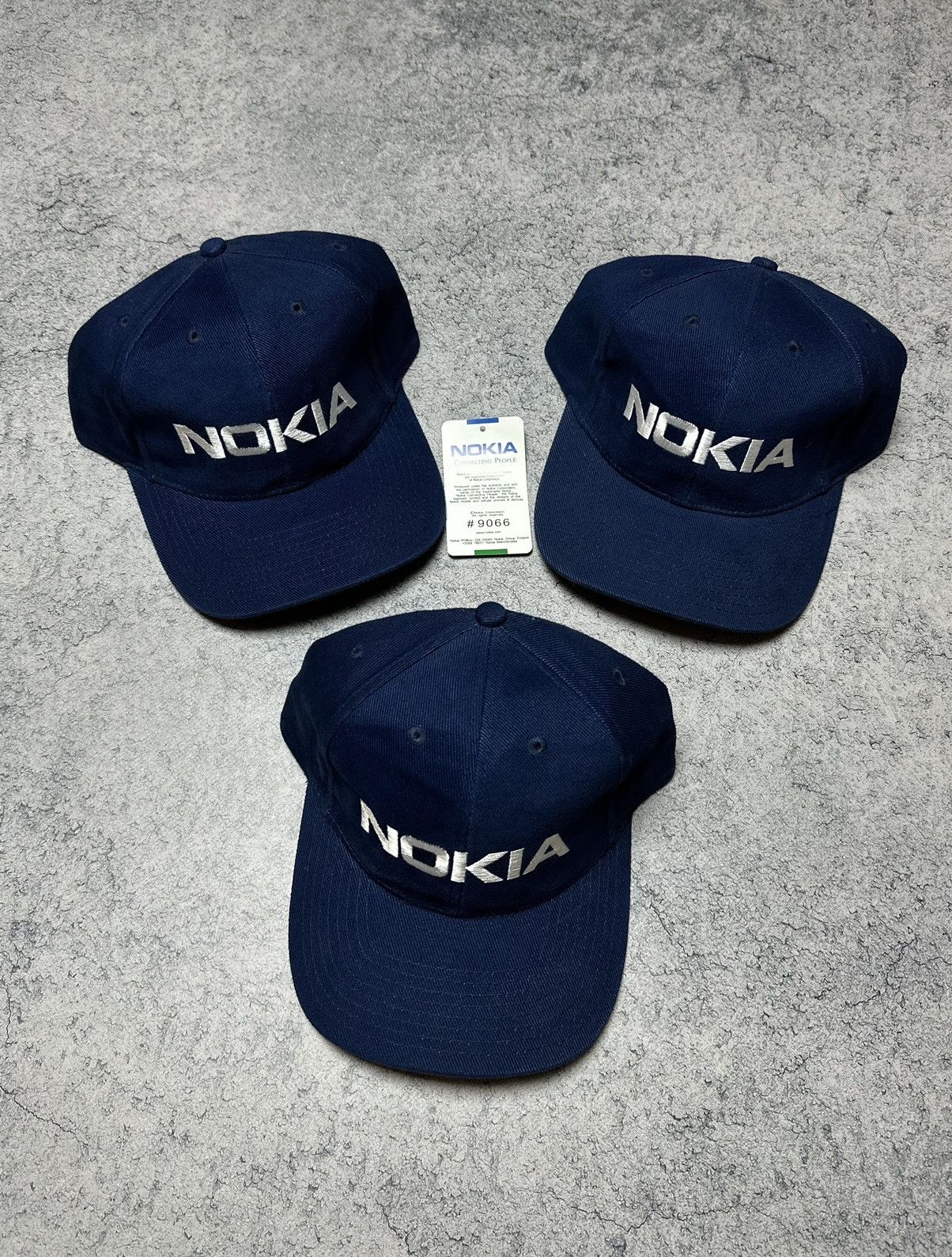 Vintage Vintage Nokia Connecting People Racing Hat Cap Deadstock Size ONE SIZE - 2 Thumbnail