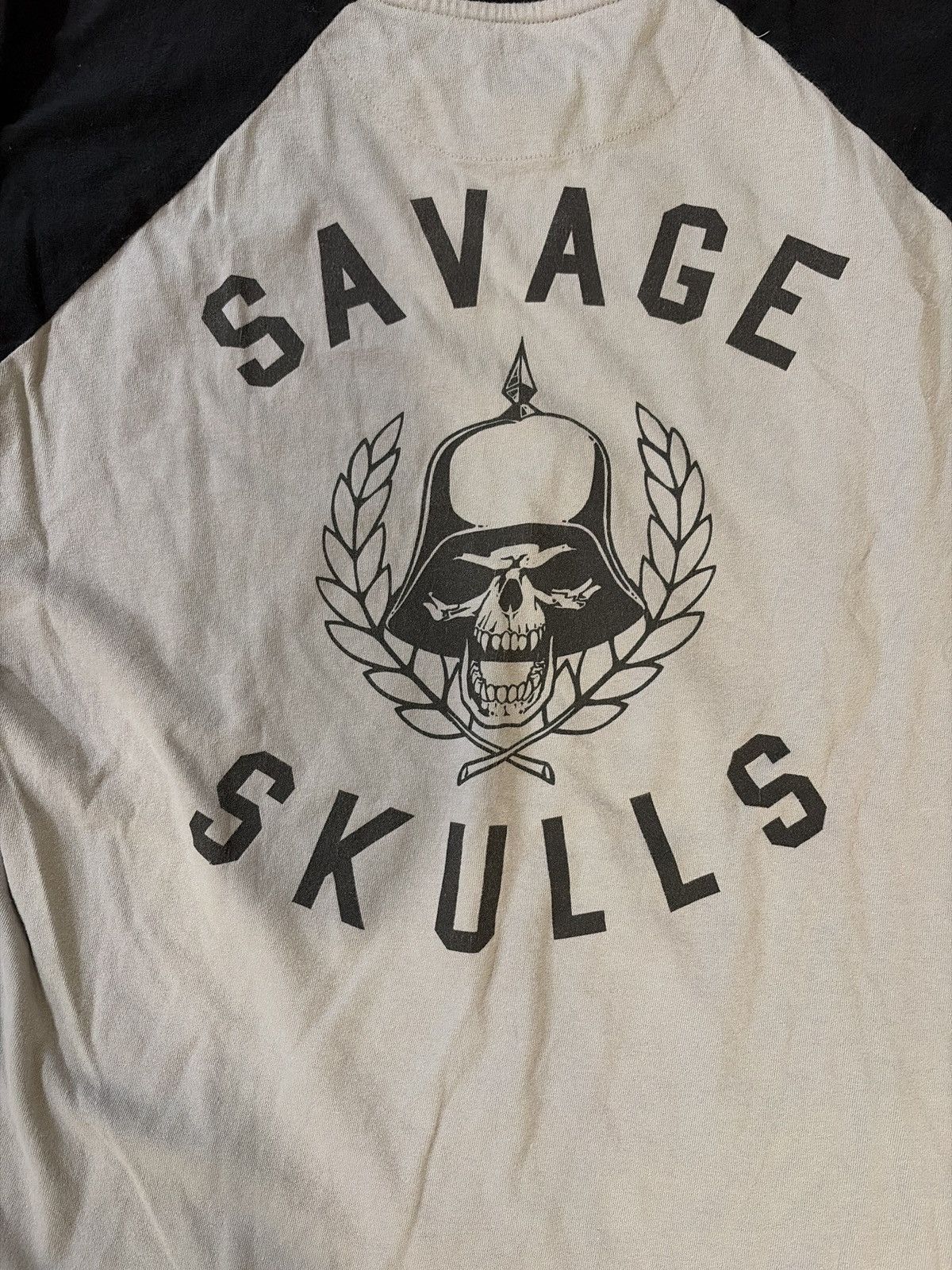 Supreme Supreme Savage Skulls Raglan Shirt Size US XL / EU 56 / 4 - 4 Thumbnail
